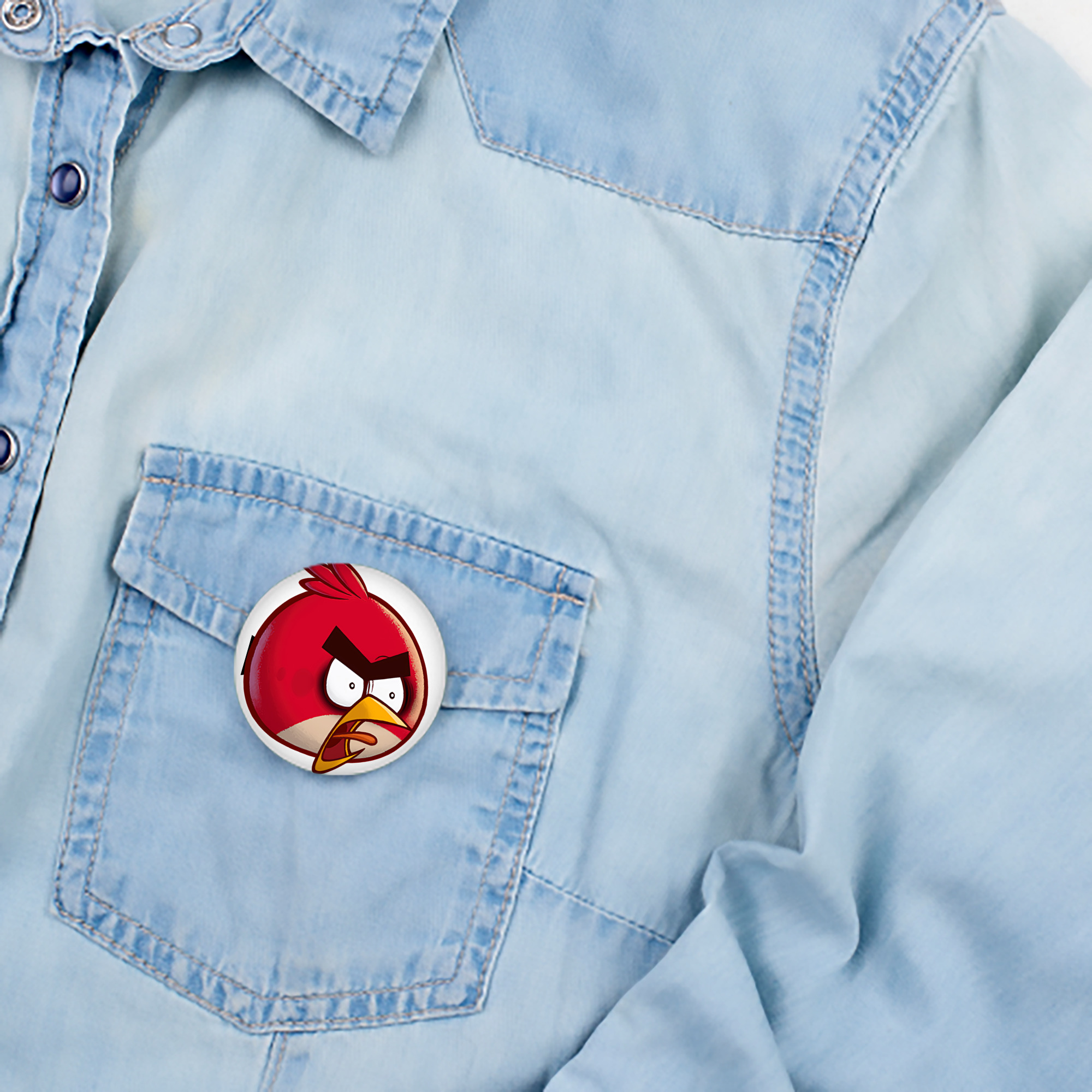 Angry Birds アングリーバード 6cm 缶バッジ 複数セット