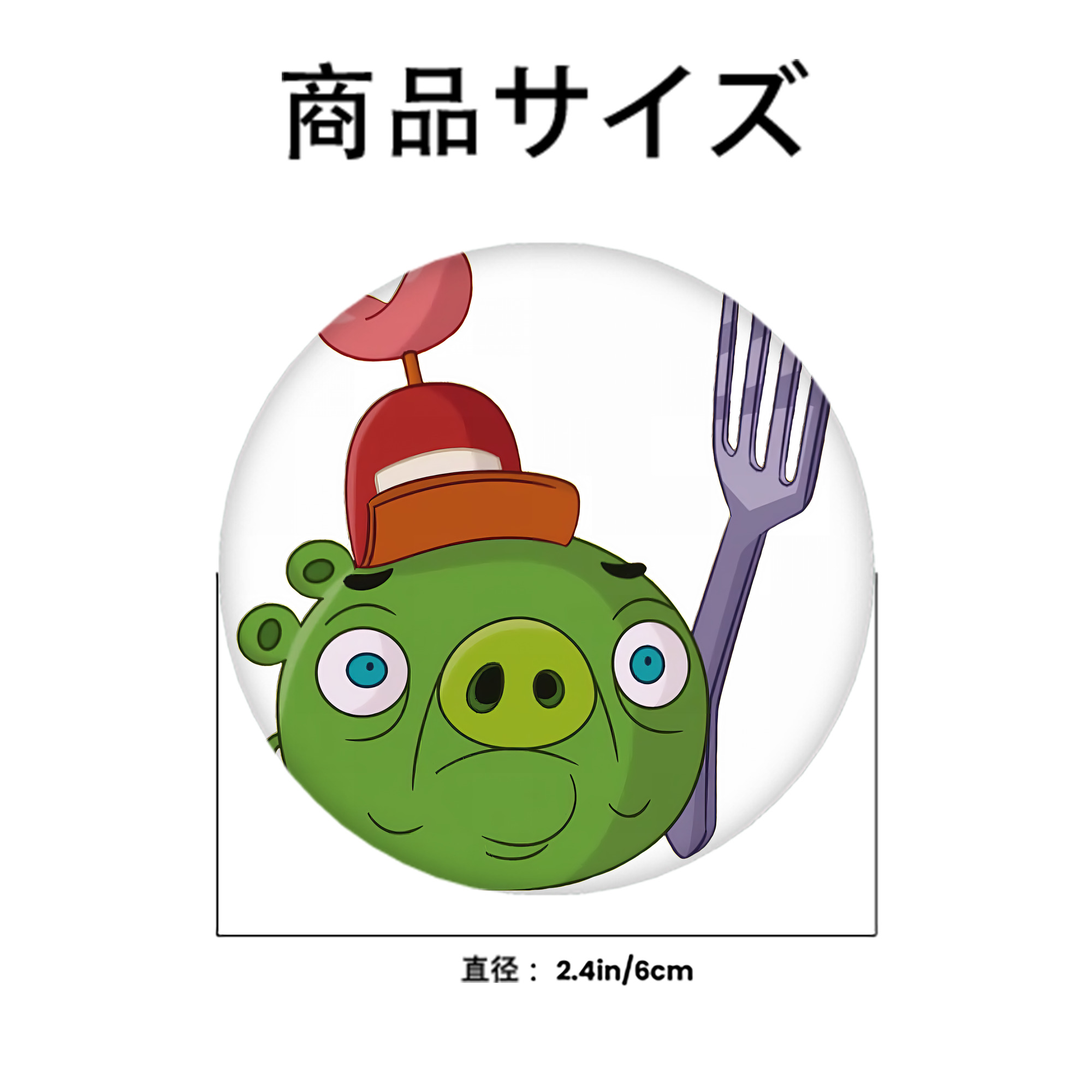 Angry Birds アングリーバード 6cm 缶バッジ 複数セット