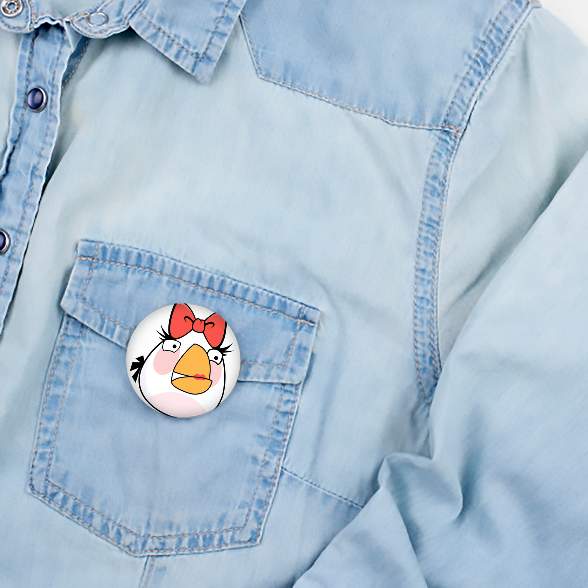 Angry Birds アングリーバード 6cm 缶バッジ 複数セット