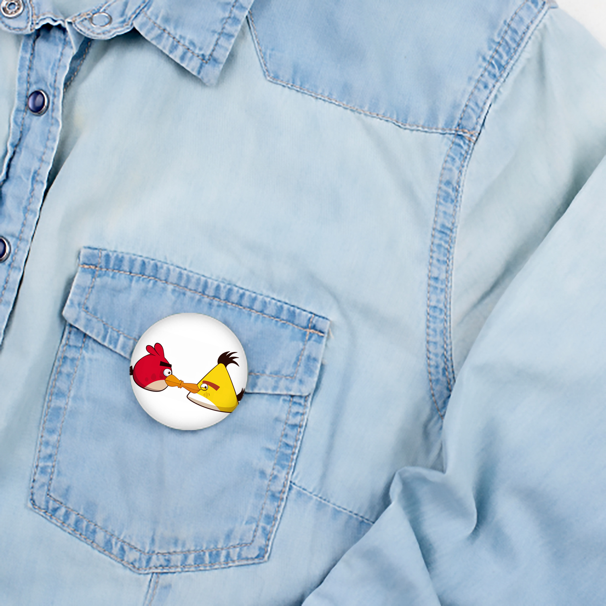 Angry Birds アングリーバード 6cm 缶バッジ 複数セット