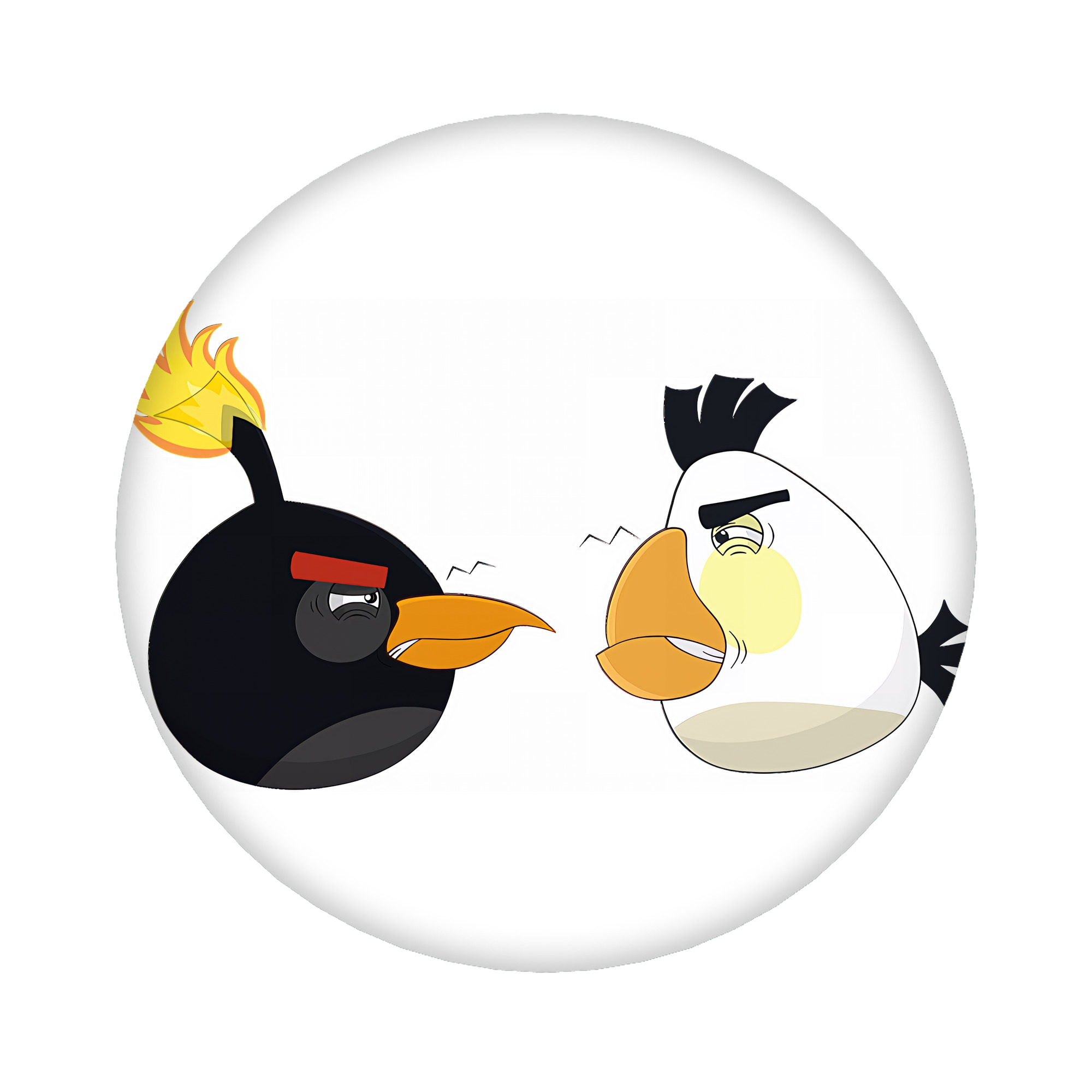 （画像用） Angry Birds アングリーバード 6cm 缶バッジ 複数セット