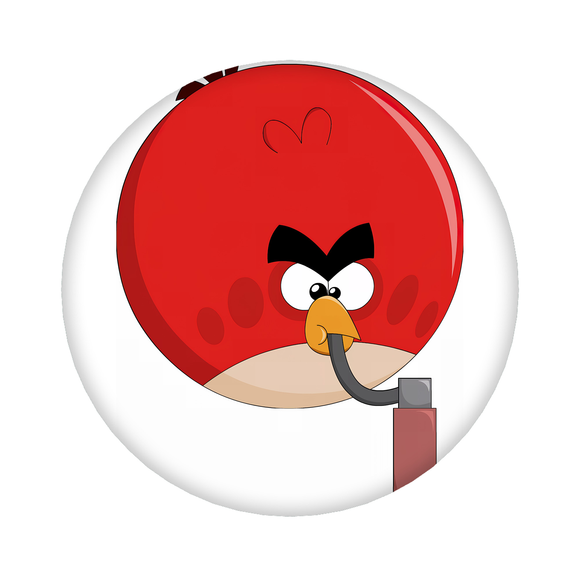 （画像用） Angry Birds アングリーバード 6cm 缶バッジ 複数セット