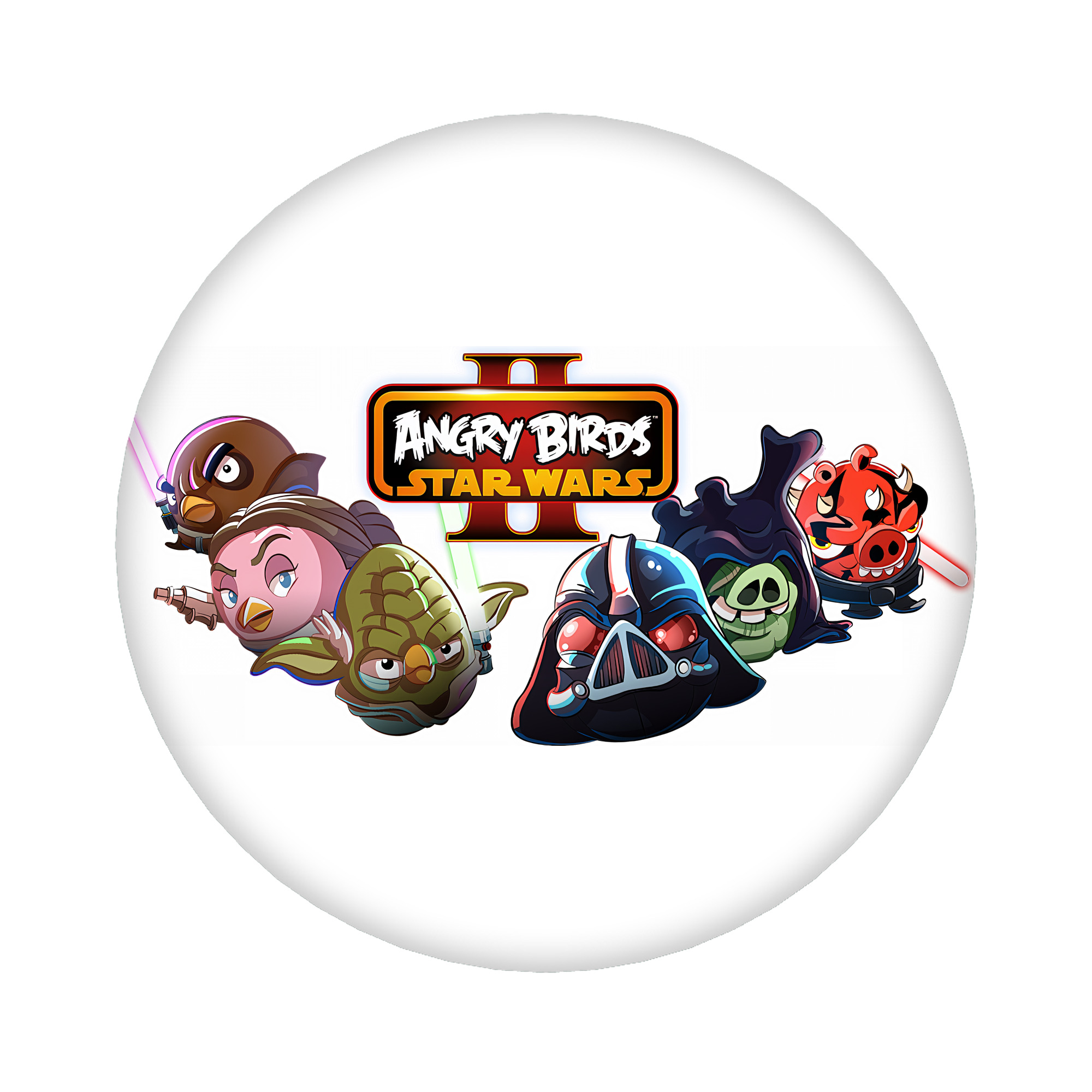 （画像用） Angry Birds アングリーバード 6cm 缶バッジ 複数セット