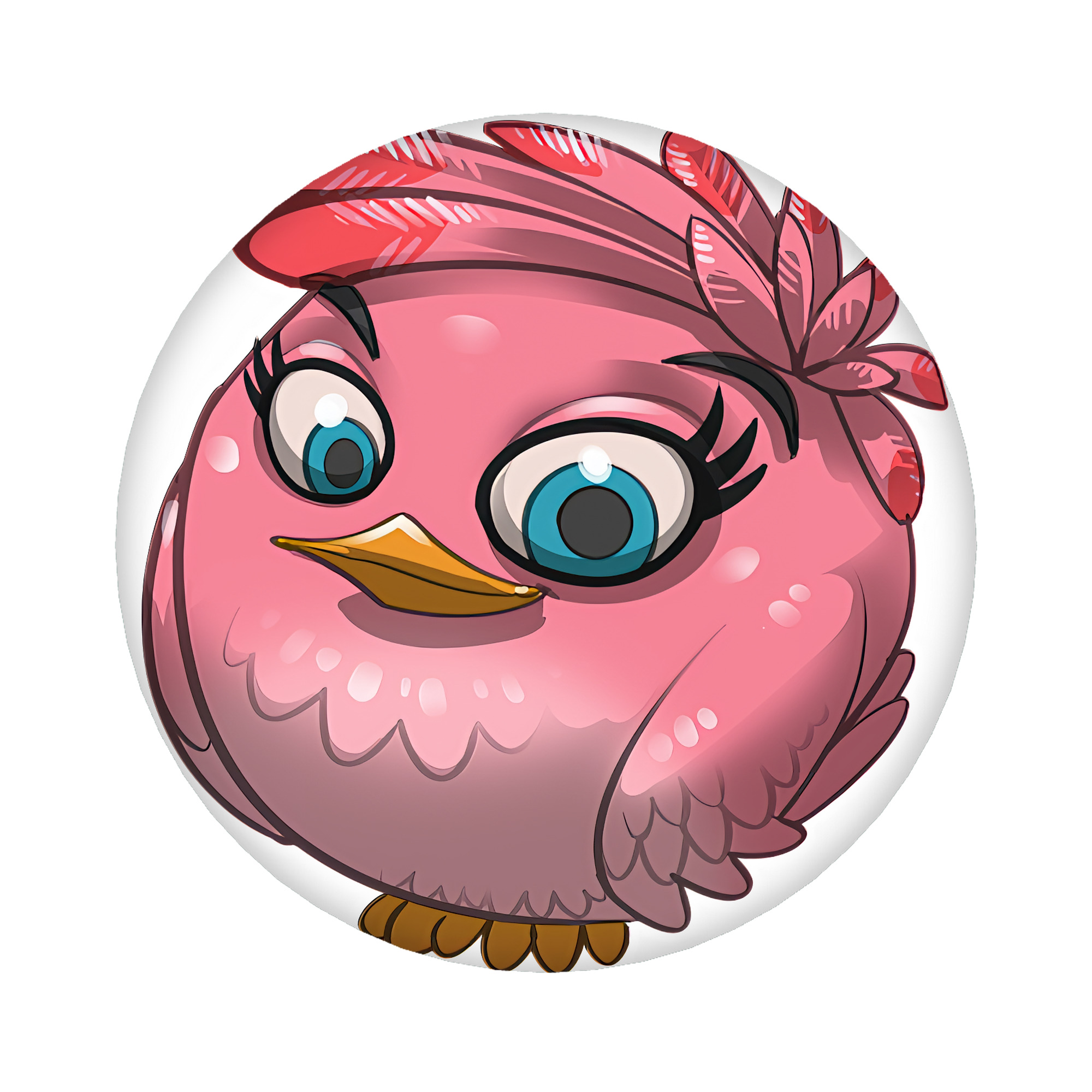 （画像用） Angry Birds アングリーバード 6cm 缶バッジ 複数セット