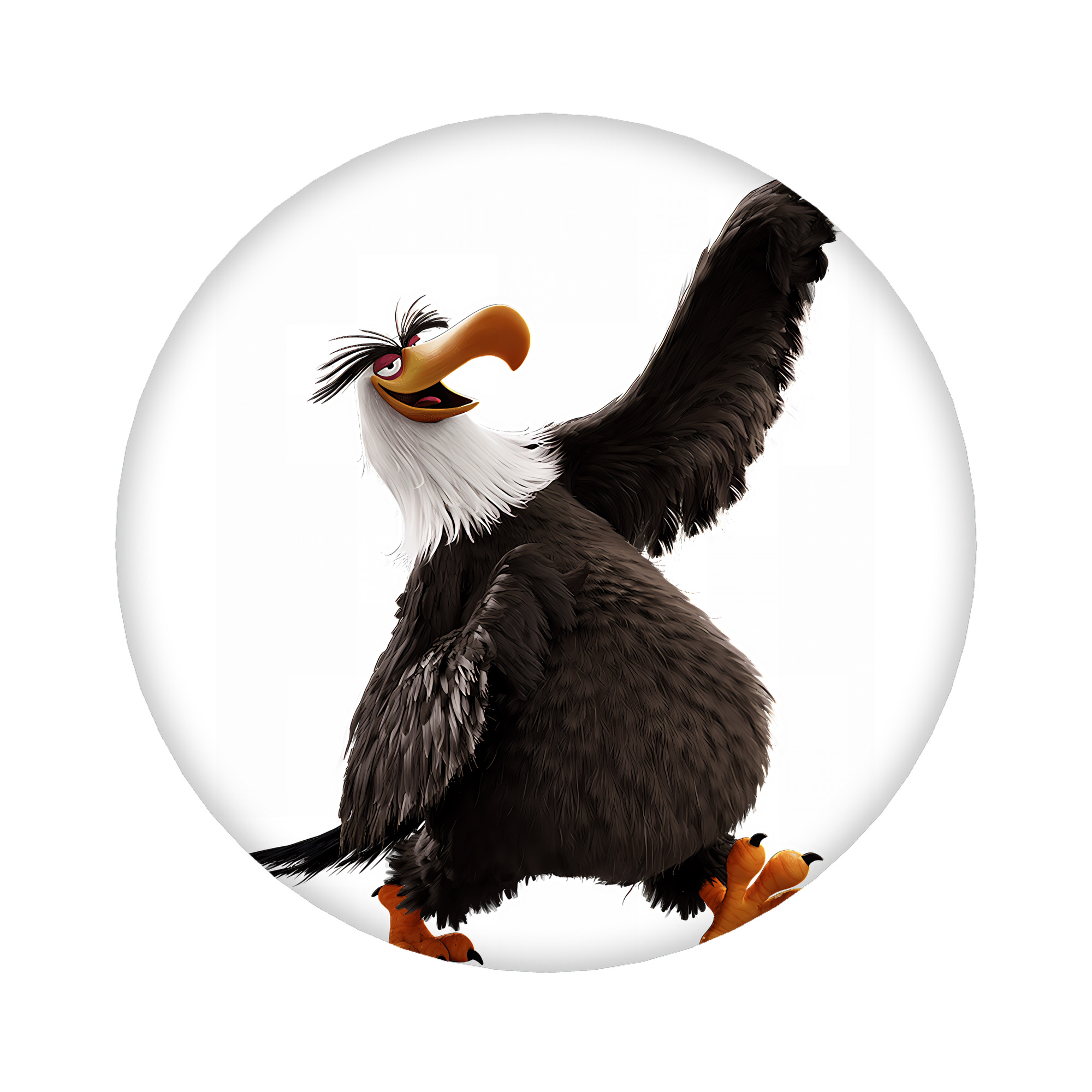 （画像用） Angry Birds アングリーバード 6cm 缶バッジ 複数セット