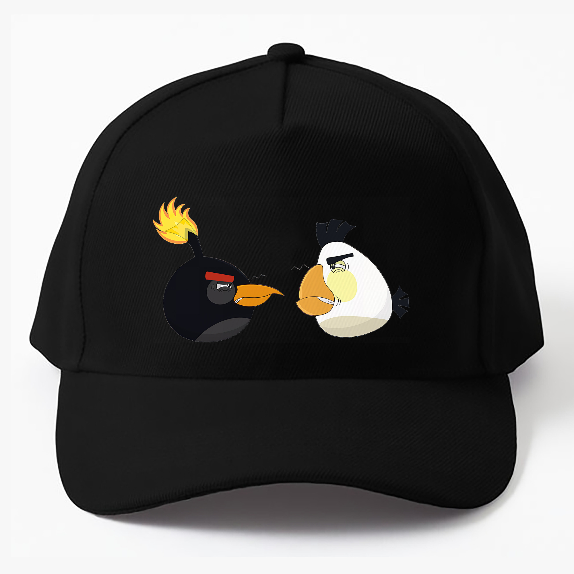 （画像用） Angry Birds アングリーバード ベースボールキャップ 綿100％ 男女兼用 帽子 スポーツ