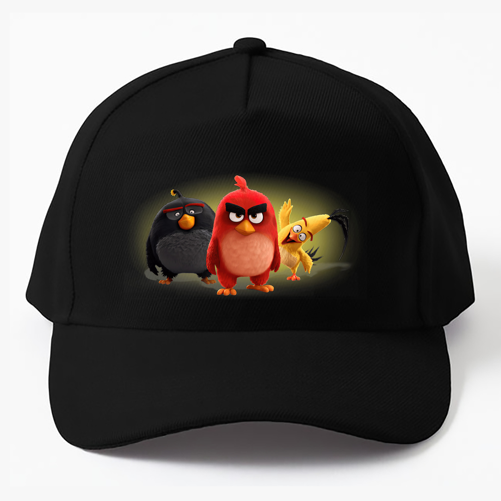 （画像用） Angry Birds アングリーバード ベースボールキャップ 綿100％ 男女兼用 帽子 スポーツ