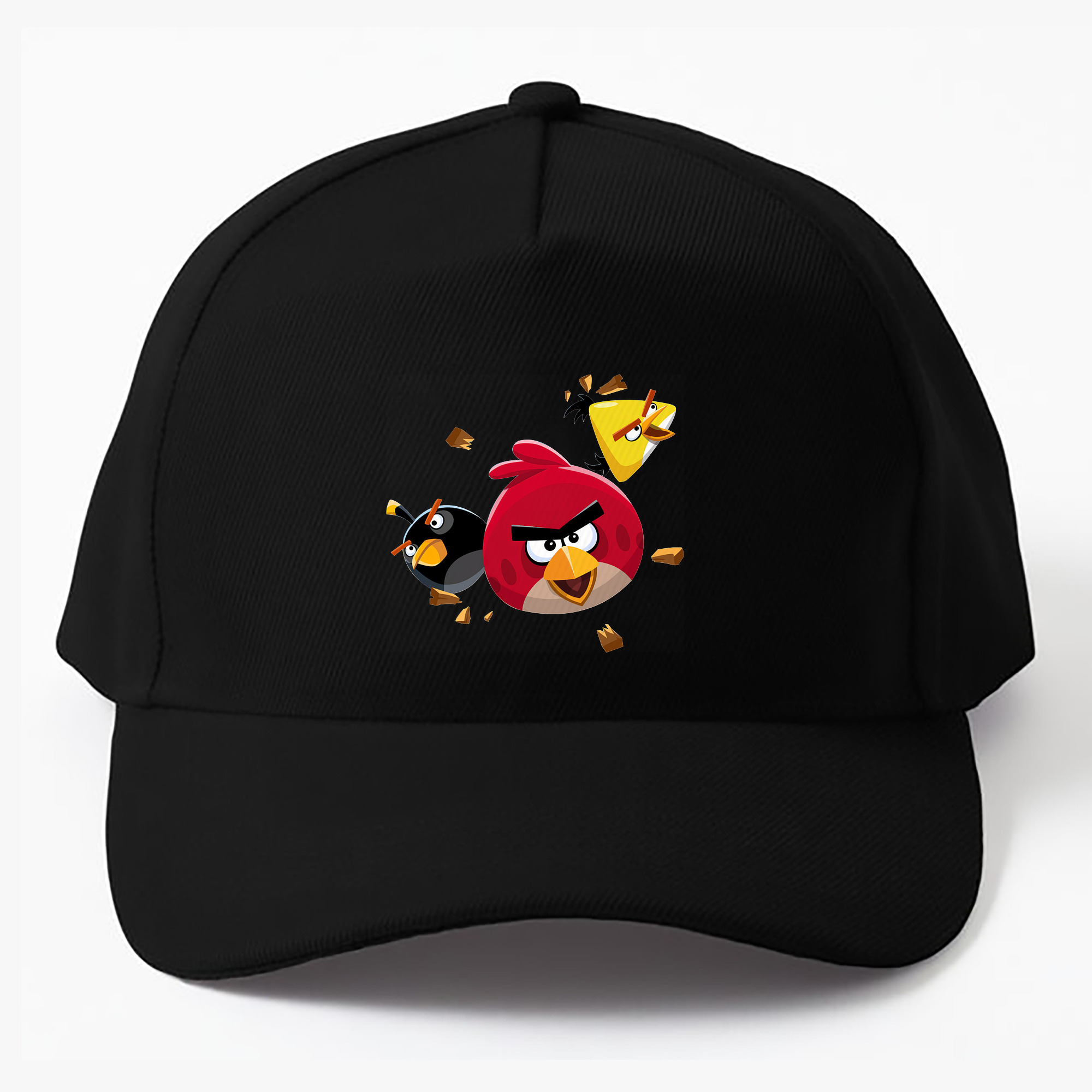 （画像用） Angry Birds アングリーバード ベースボールキャップ 綿100％ 男女兼用 帽子 スポーツ