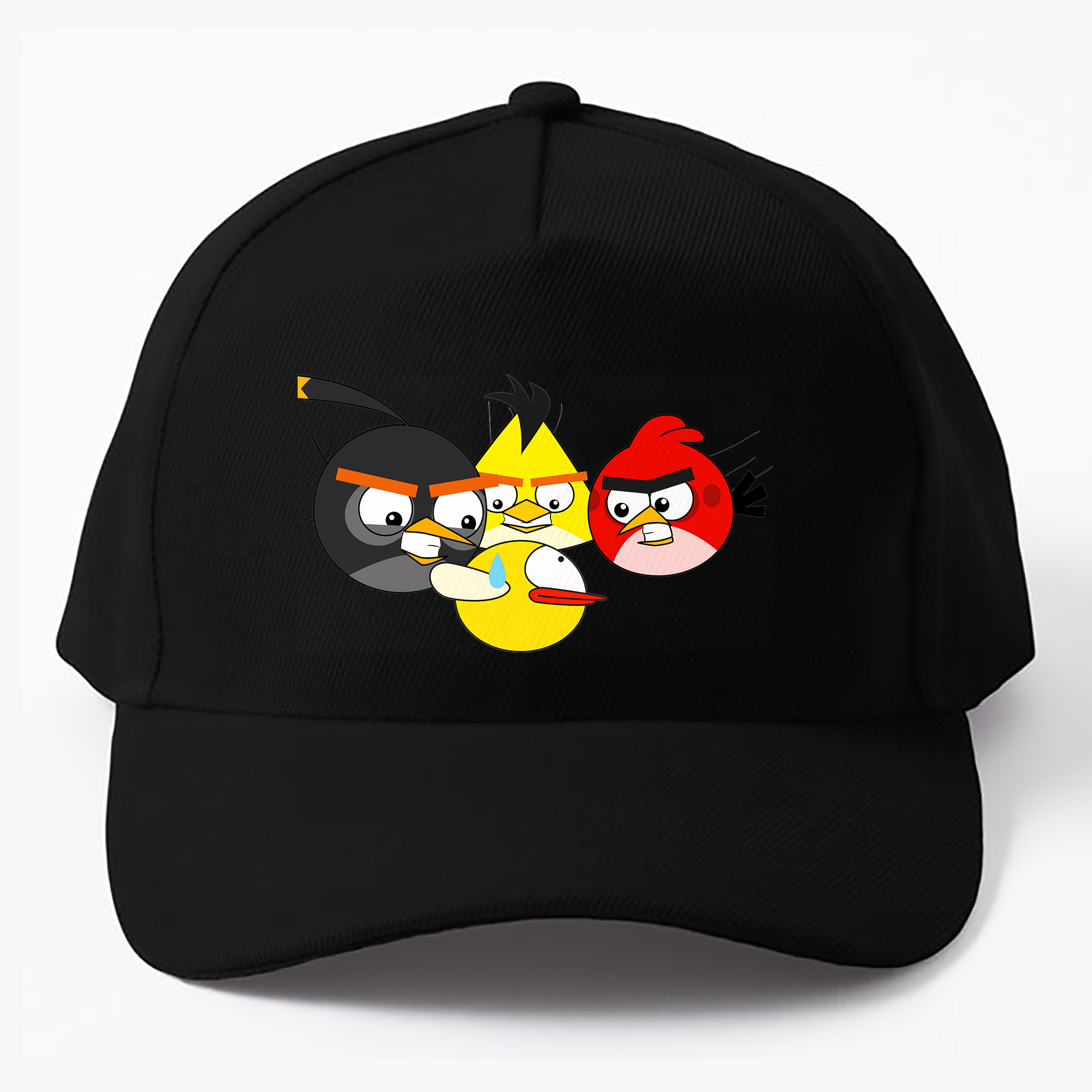 （画像用） Angry Birds アングリーバード ベースボールキャップ 綿100％ 男女兼用 帽子 スポーツ