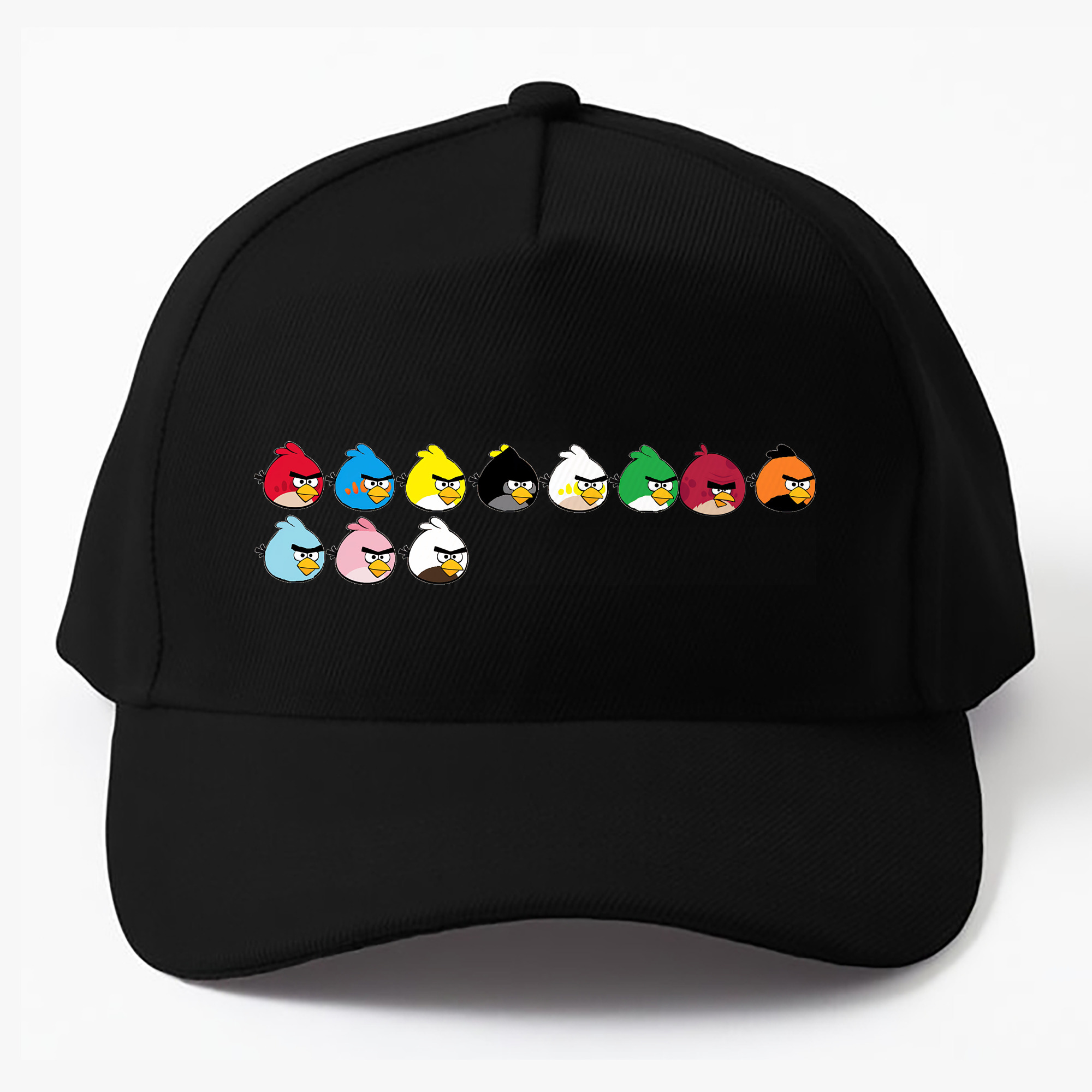 （画像用） Angry Birds アングリーバード ベースボールキャップ 綿100％ 男女兼用 帽子 スポーツ