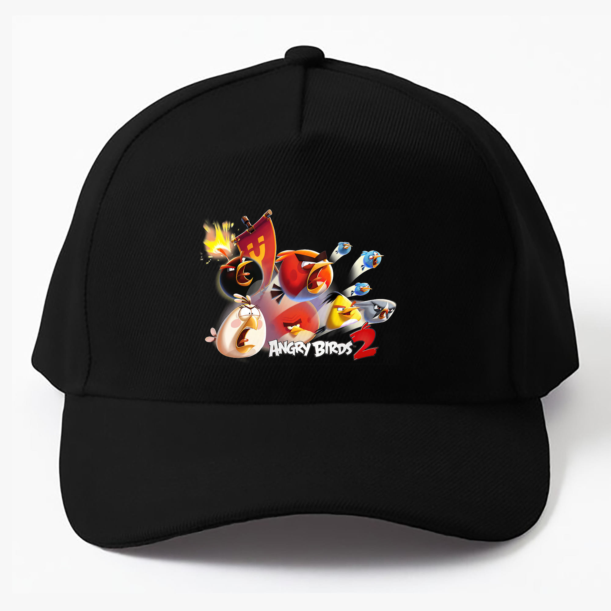 （画像用） Angry Birds アングリーバード ベースボールキャップ 綿100％ 男女兼用 帽子 スポーツ