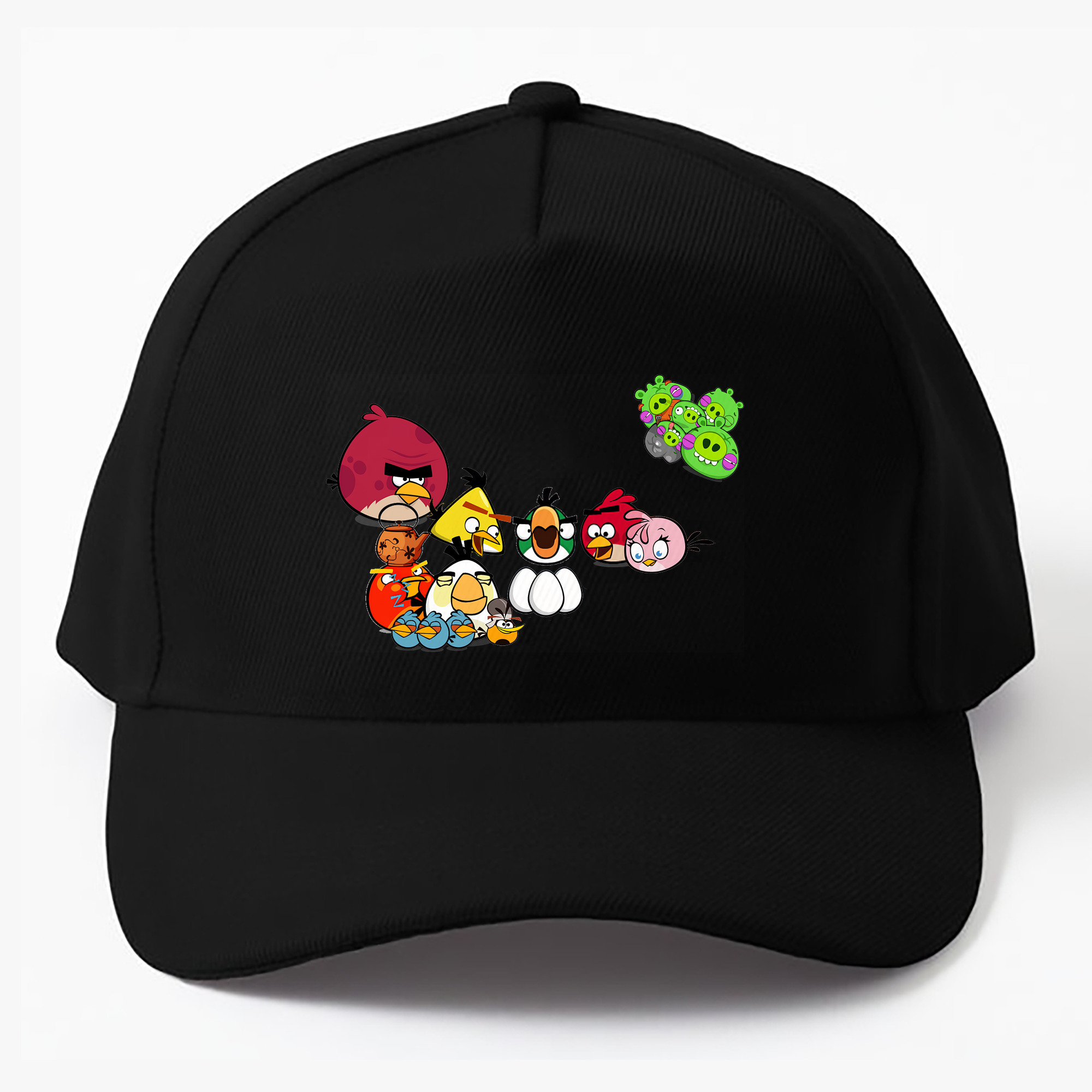 （画像用） Angry Birds アングリーバード ベースボールキャップ 綿100％ 男女兼用 帽子 スポーツ
