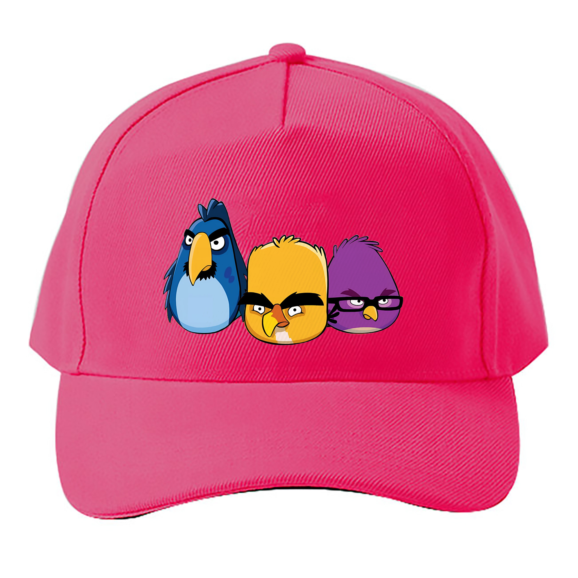 （画像用） Angry Birds アングリーバード ベースボールキャップ 綿100％ 男女兼用 帽子 スポーツ