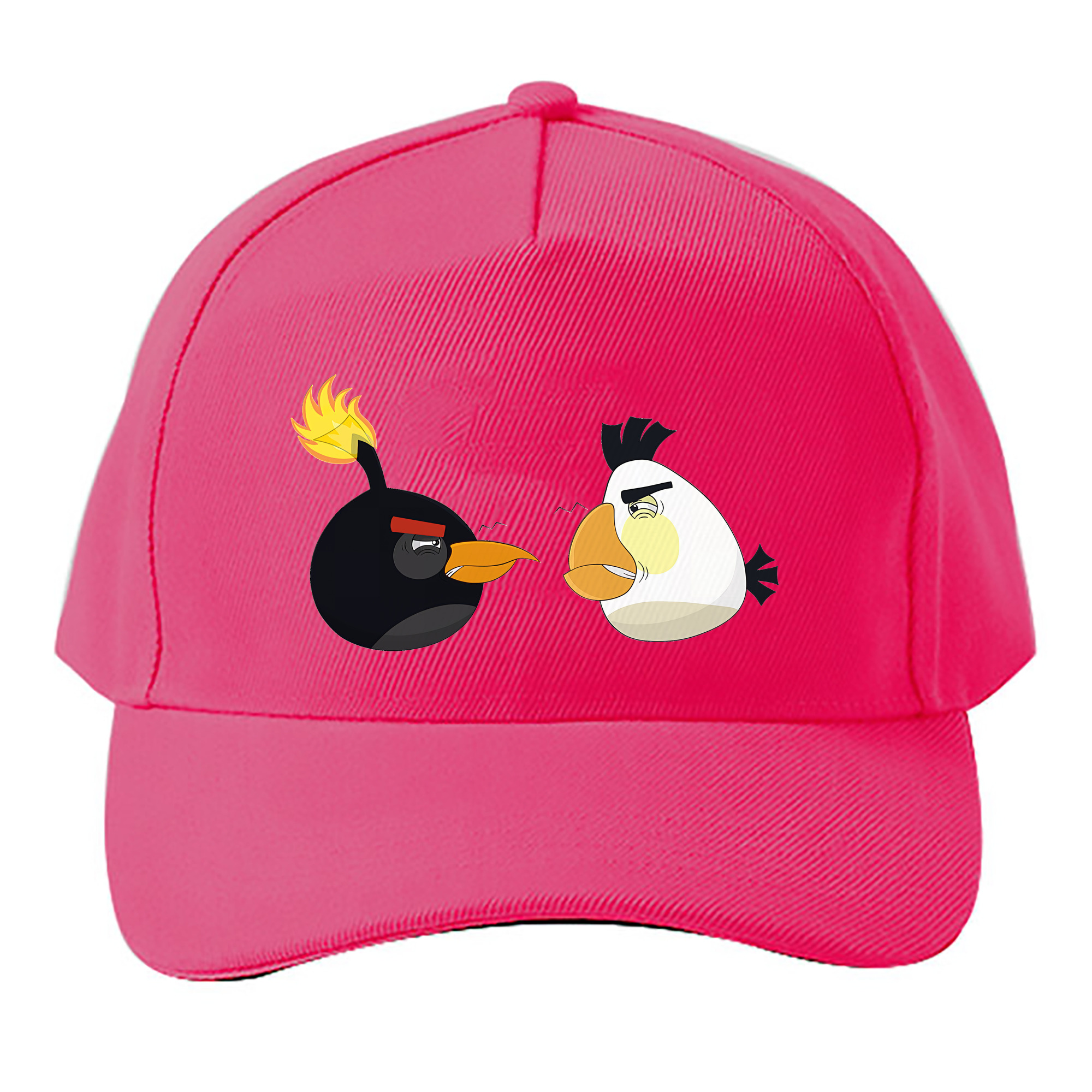 （画像用） Angry Birds アングリーバード ベースボールキャップ 綿100％ 男女兼用 帽子 スポーツ