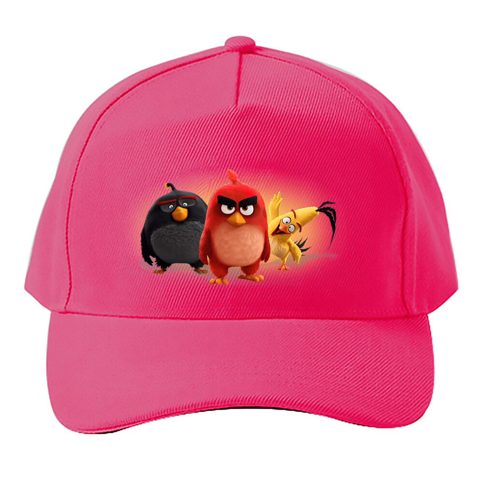 （画像用） Angry Birds アングリーバード ベースボールキャップ 綿100％ 男女兼用 帽子 スポーツ