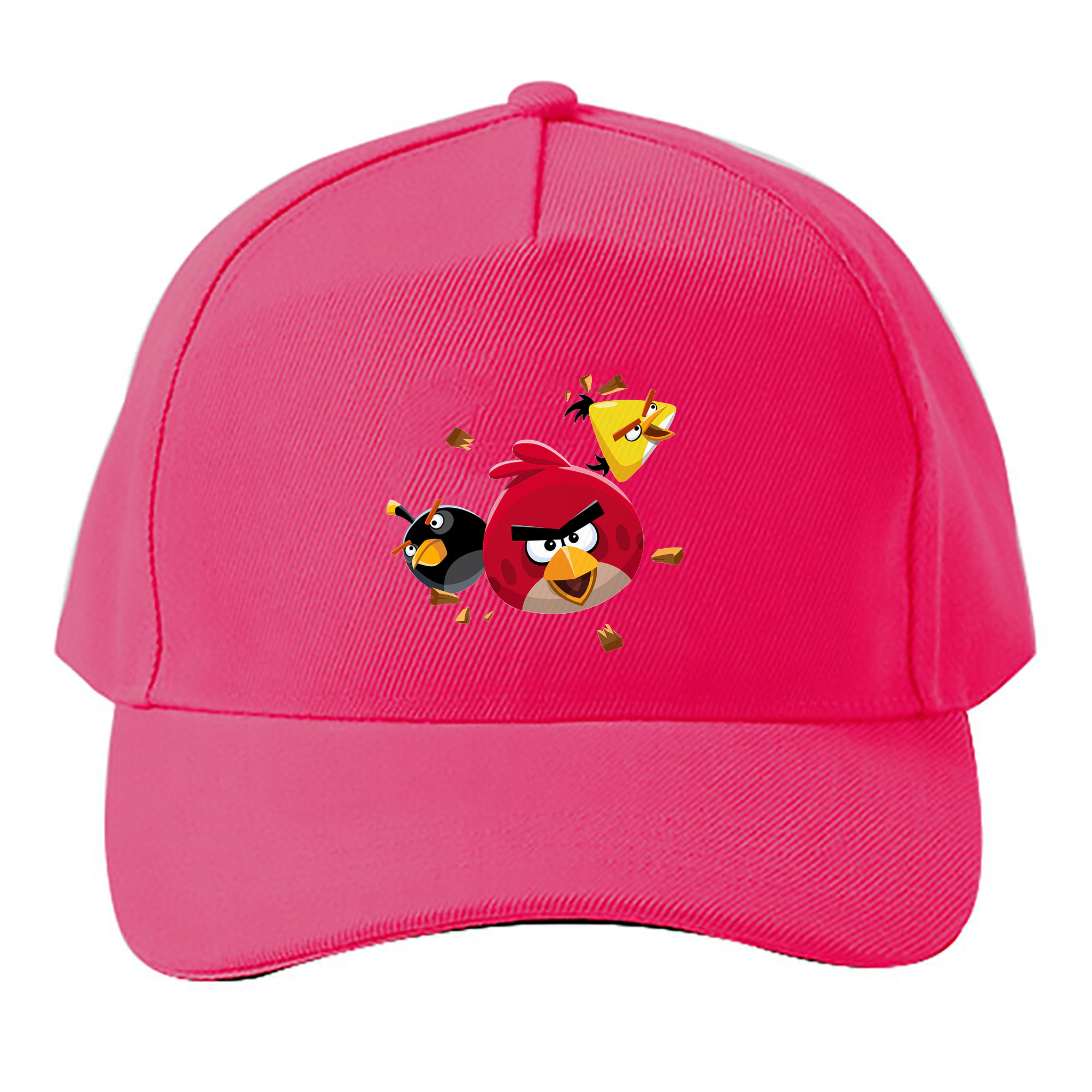 （画像用） Angry Birds アングリーバード ベースボールキャップ 綿100％ 男女兼用 帽子 スポーツ