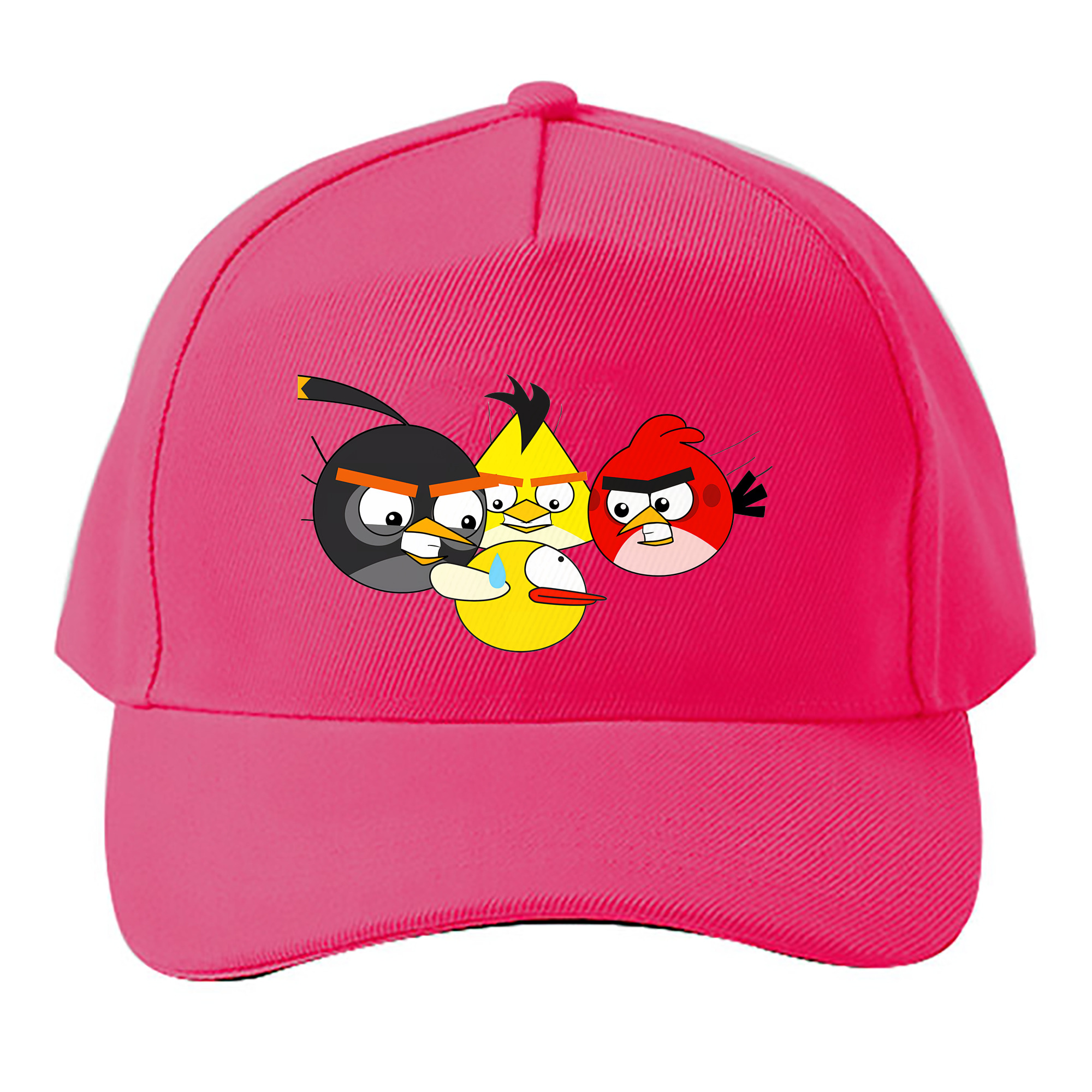 （画像用） Angry Birds アングリーバード ベースボールキャップ 綿100％ 男女兼用 帽子 スポーツ