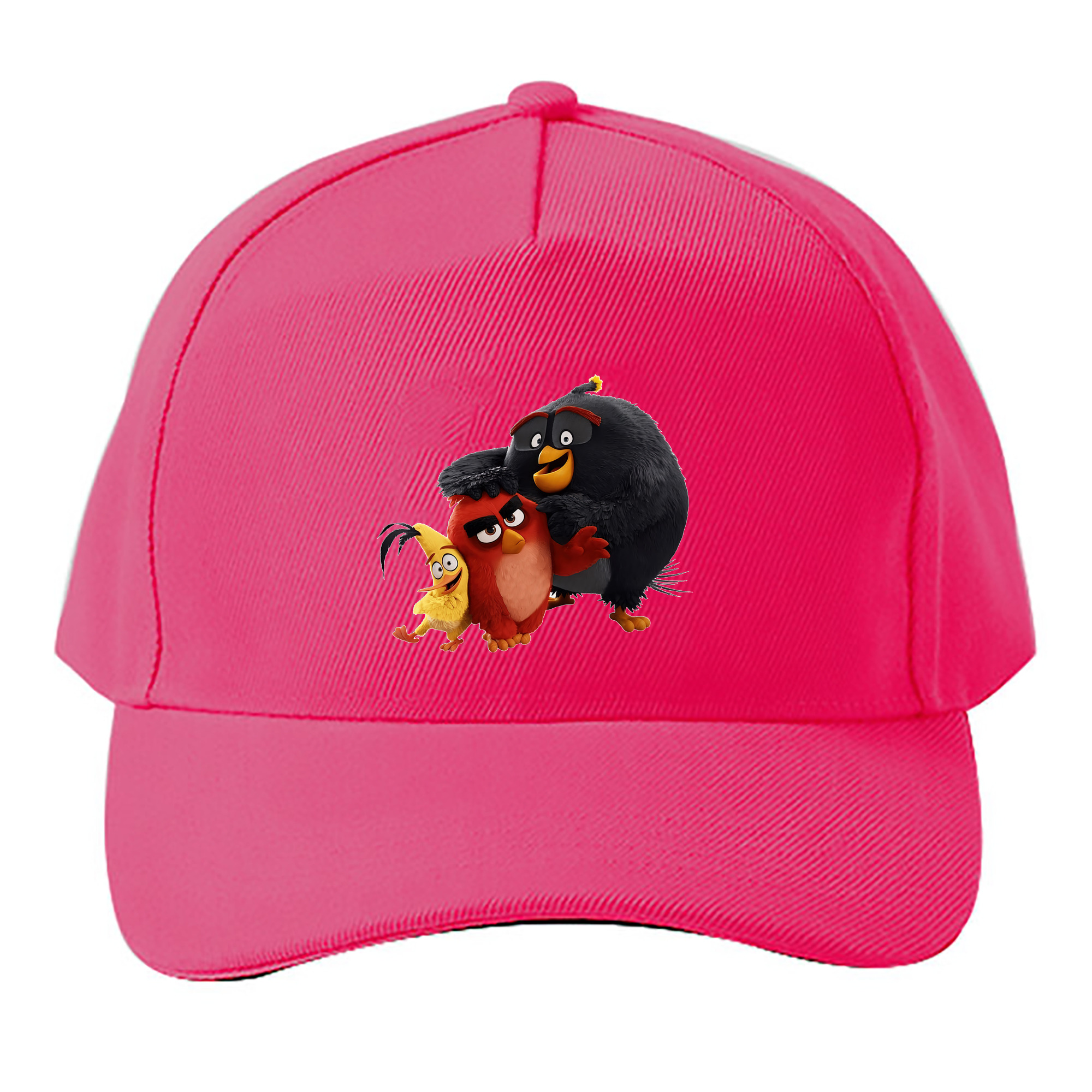 （画像用） Angry Birds アングリーバード ベースボールキャップ 綿100％ 男女兼用 帽子 スポーツ