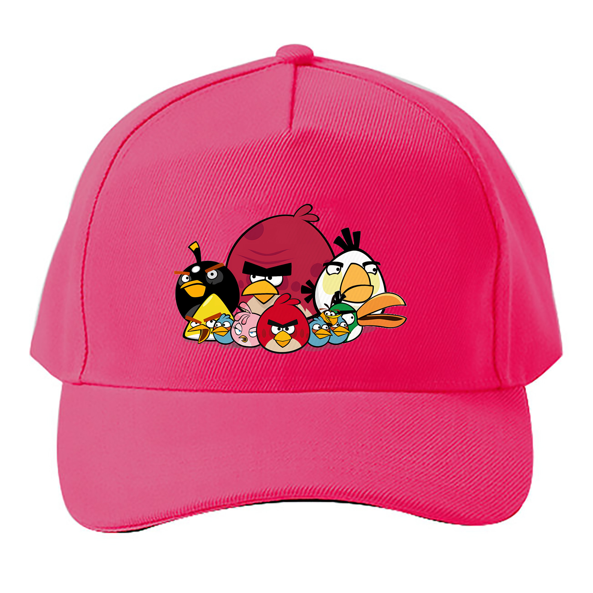 （画像用） Angry Birds アングリーバード ベースボールキャップ 綿100％ 男女兼用 帽子 スポーツ