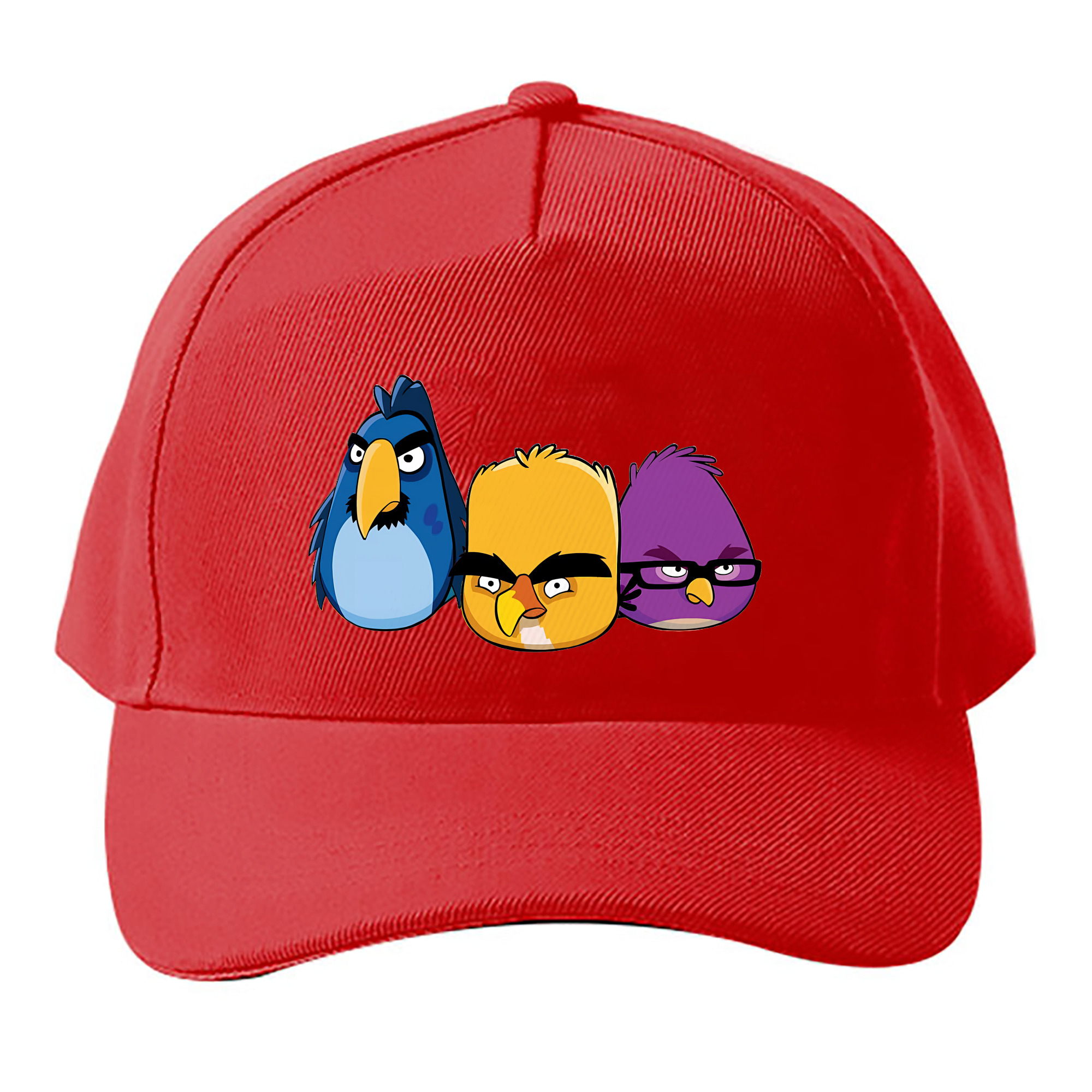 （画像用） Angry Birds アングリーバード ベースボールキャップ 綿100％ 男女兼用 帽子 スポーツ