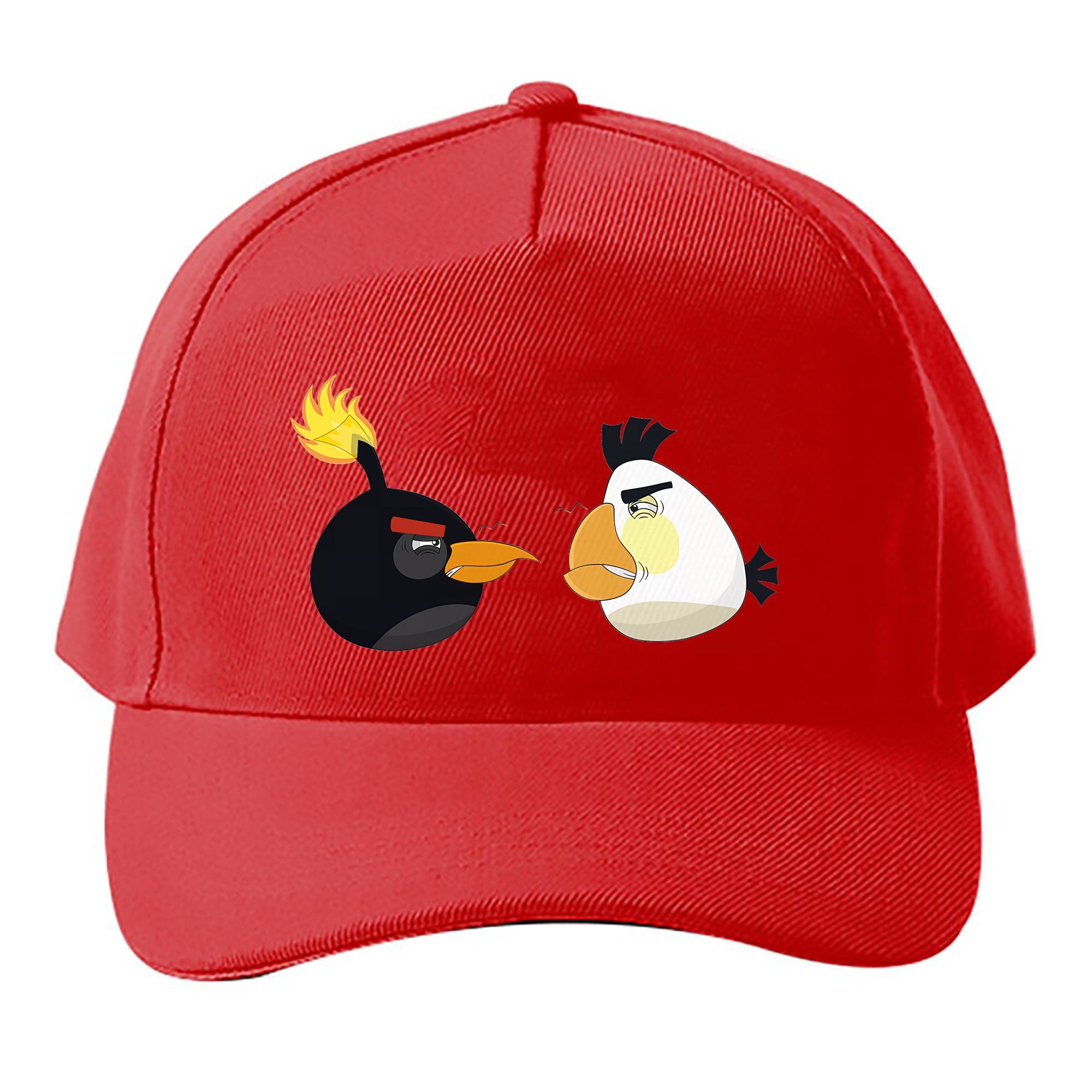 （画像用） Angry Birds アングリーバード ベースボールキャップ 綿100％ 男女兼用 帽子 スポーツ