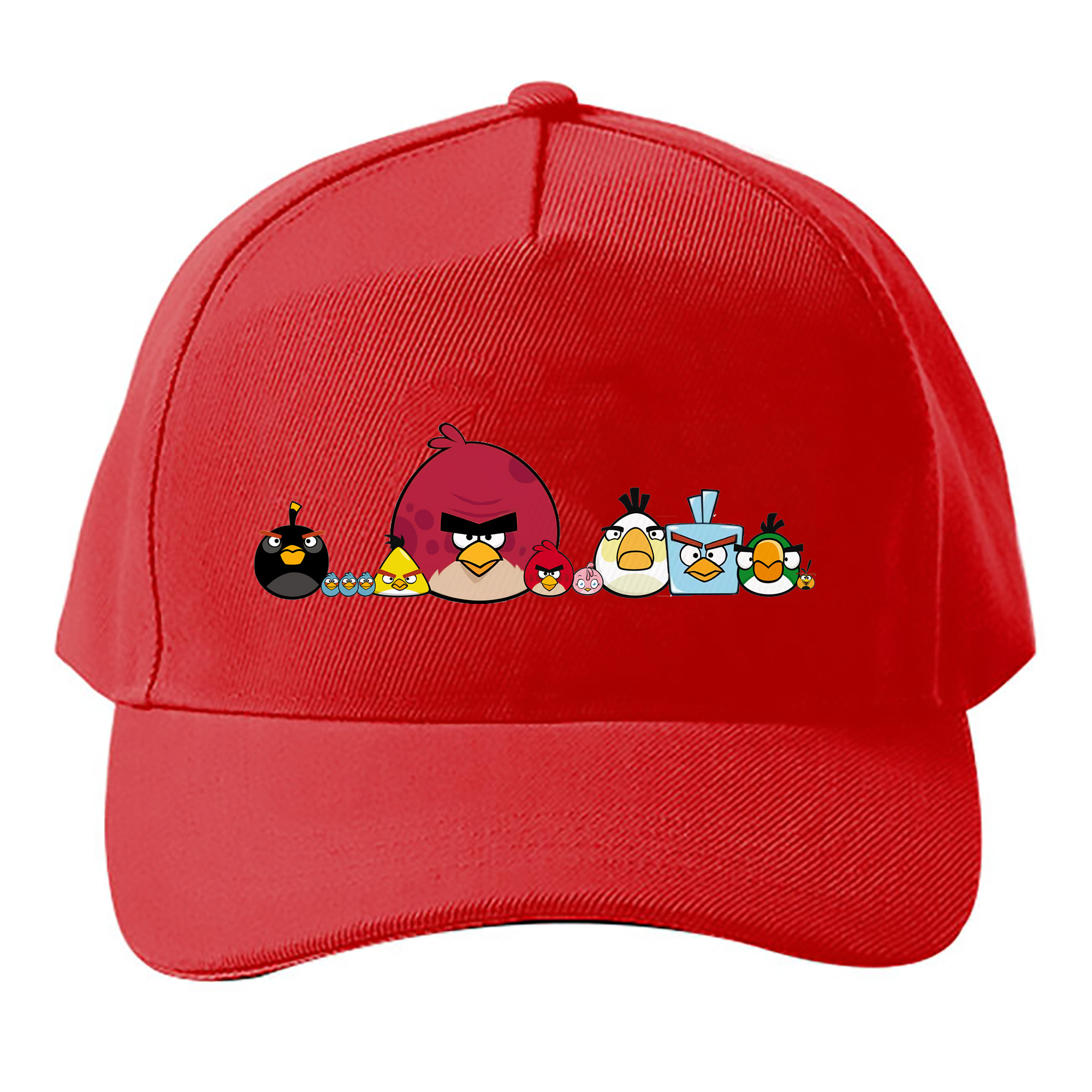 （画像用） Angry Birds アングリーバード ベースボールキャップ 綿100％ 男女兼用 帽子 スポーツ