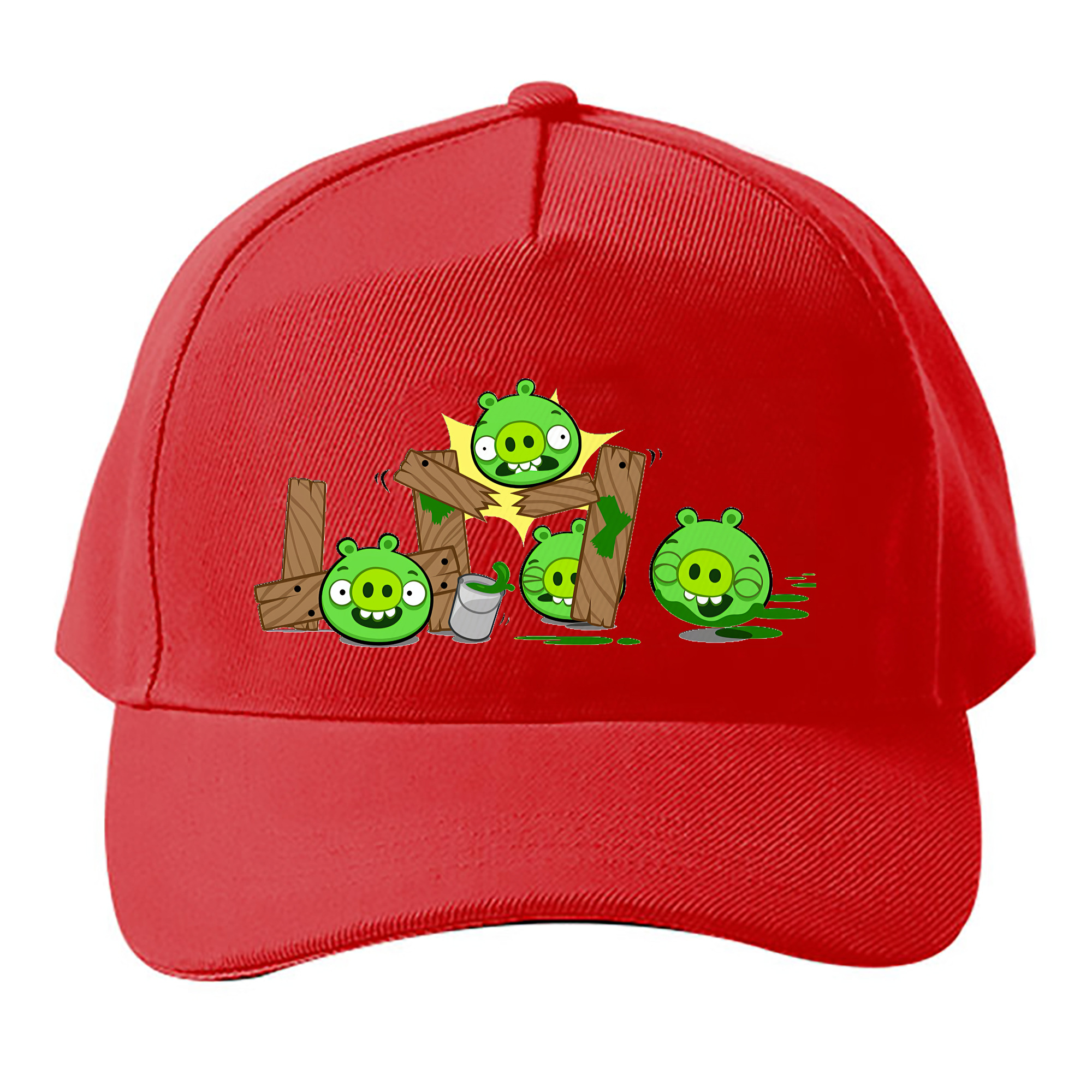 （画像用） Angry Birds アングリーバード ベースボールキャップ 綿100％ 男女兼用 帽子 スポーツ