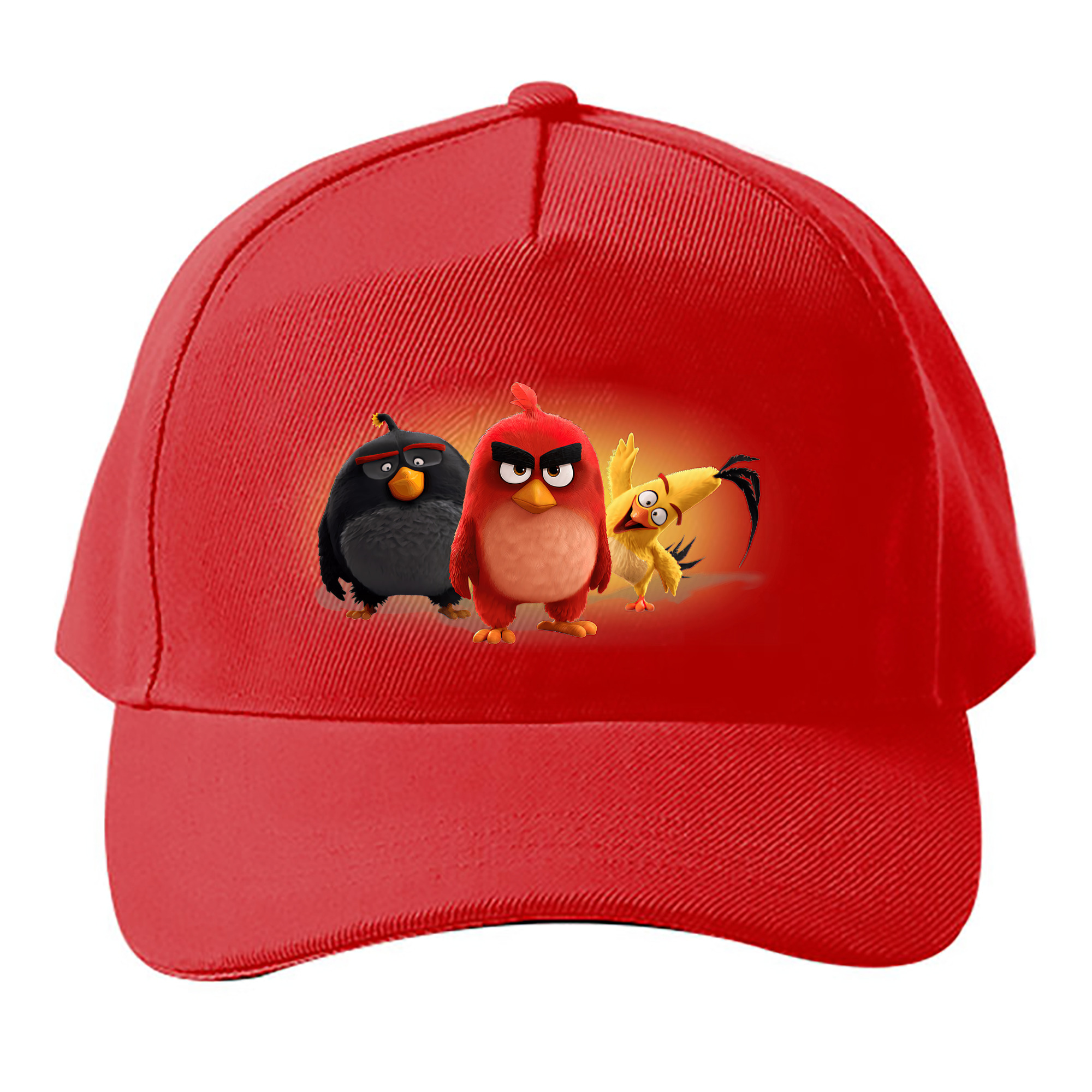（画像用） Angry Birds アングリーバード ベースボールキャップ 綿100％ 男女兼用 帽子 スポーツ