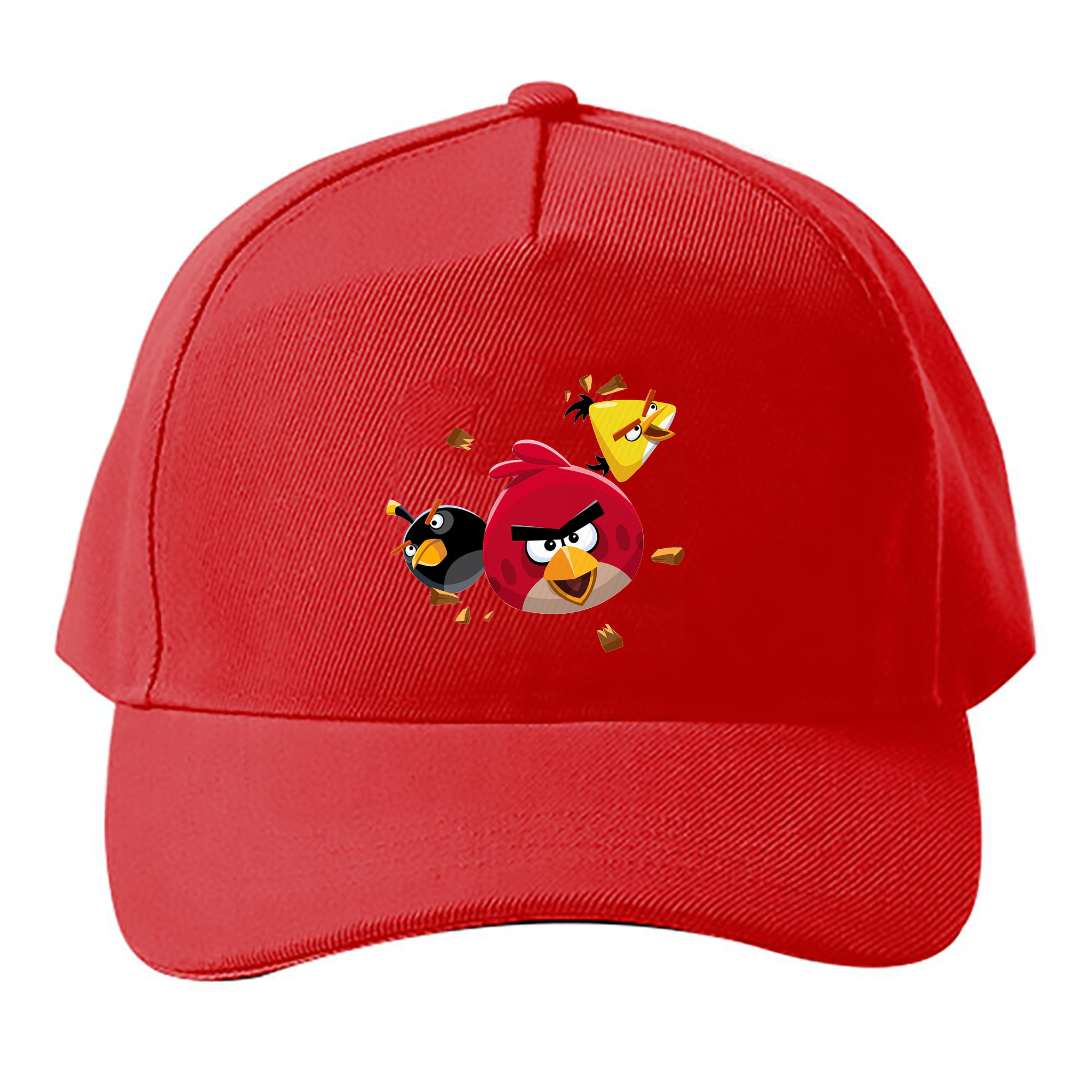 （画像用） Angry Birds アングリーバード ベースボールキャップ 綿100％ 男女兼用 帽子 スポーツ