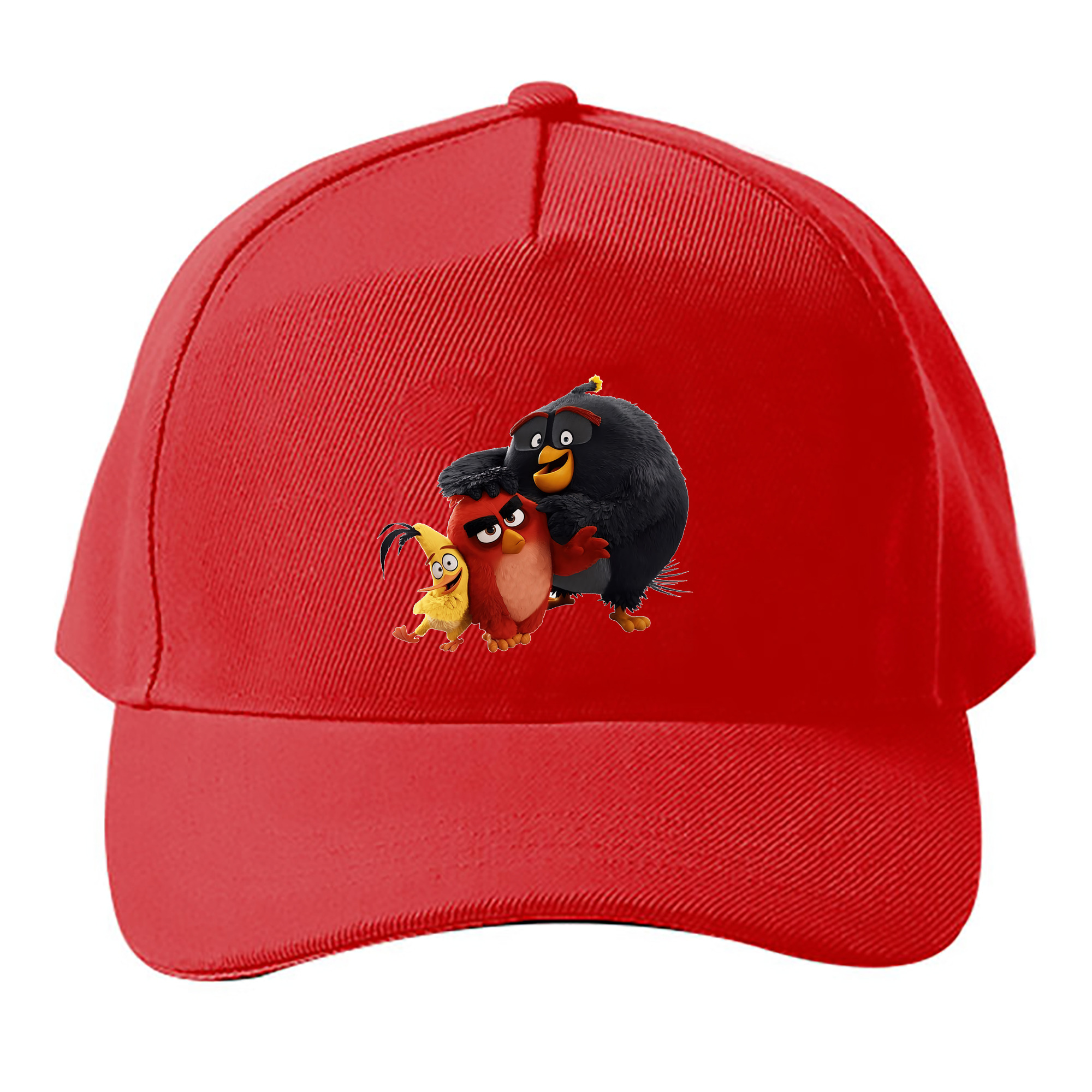（画像用） Angry Birds アングリーバード ベースボールキャップ 綿100％ 男女兼用 帽子 スポーツ