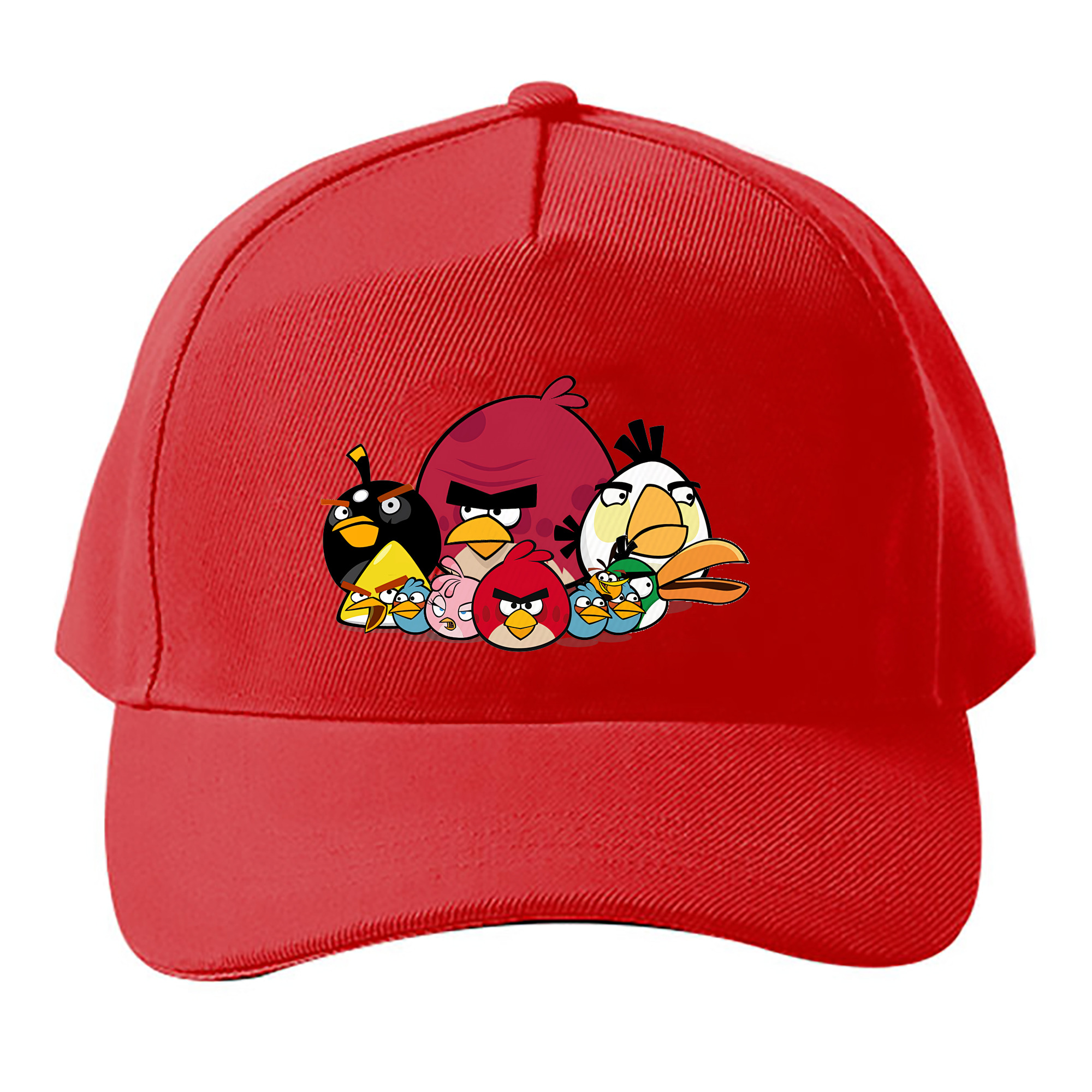 （画像用） Angry Birds アングリーバード ベースボールキャップ 綿100％ 男女兼用 帽子 スポーツ