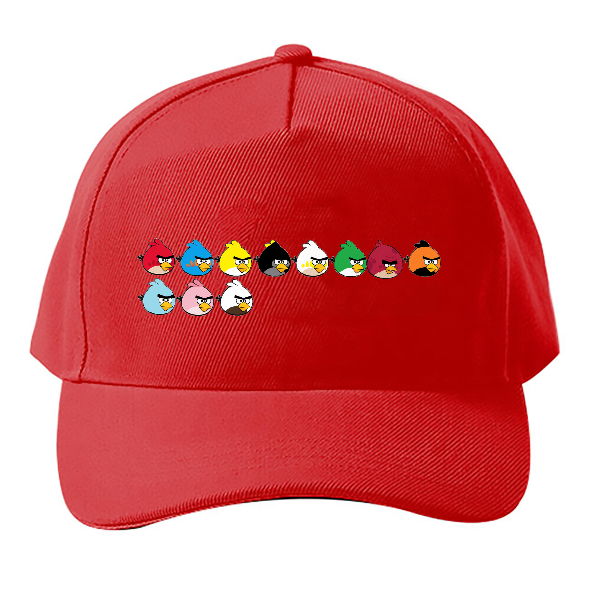 （画像用） Angry Birds アングリーバード ベースボールキャップ 綿100％ 男女兼用 帽子 スポーツ