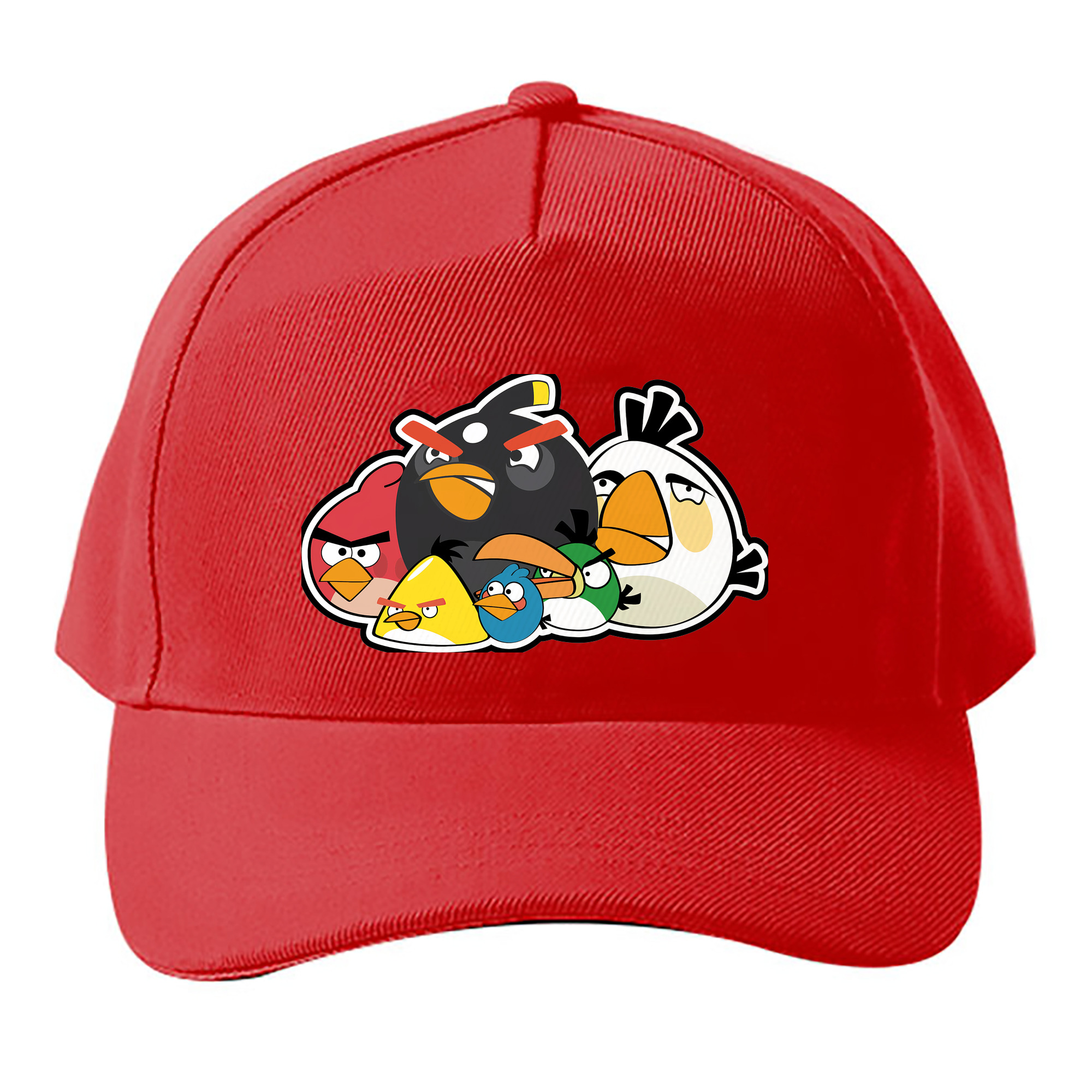 （画像用） Angry Birds アングリーバード ベースボールキャップ 綿100％ 男女兼用 帽子 スポーツ