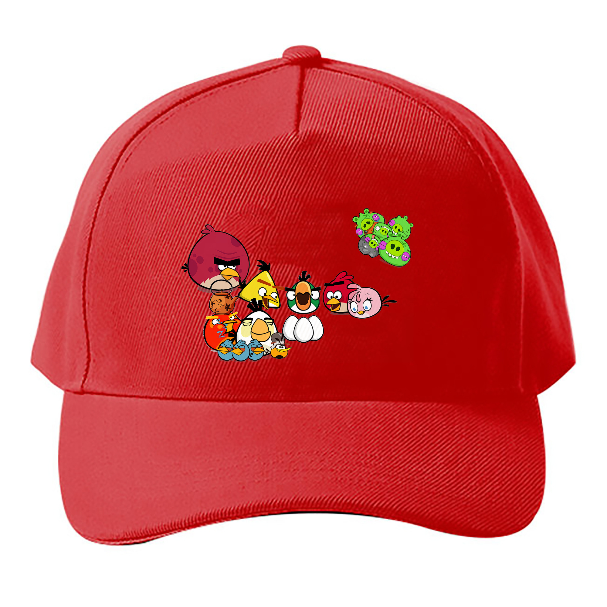 （画像用） Angry Birds アングリーバード ベースボールキャップ 綿100％ 男女兼用 帽子 スポーツ