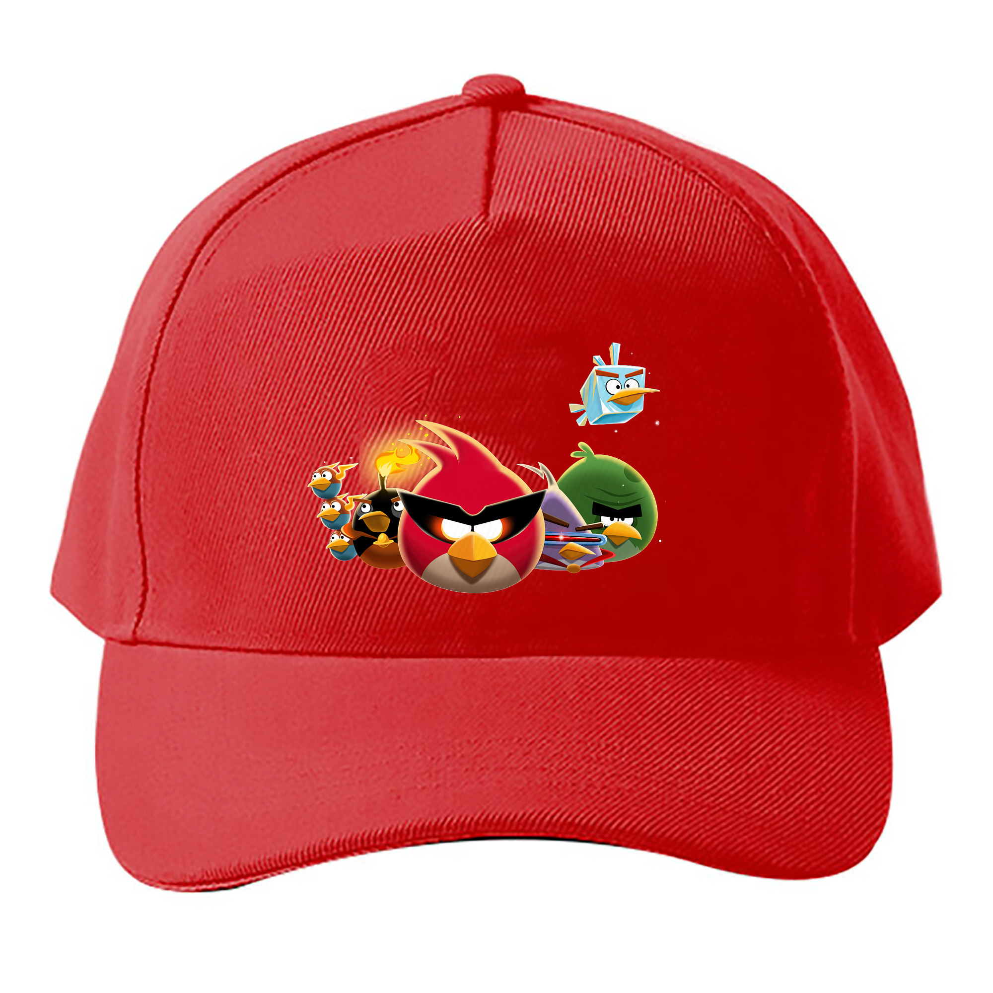 （画像用） Angry Birds アングリーバード ベースボールキャップ 綿100％ 男女兼用 帽子 スポーツ