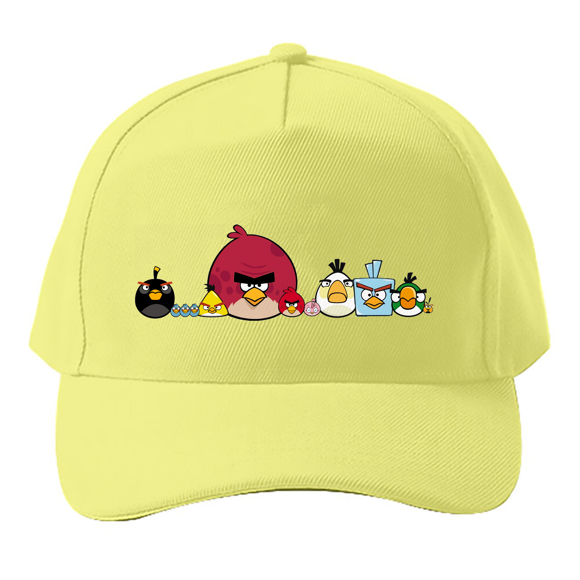 （画像用） Angry Birds アングリーバード ベースボールキャップ 綿100％ 男女兼用 帽子 スポーツ