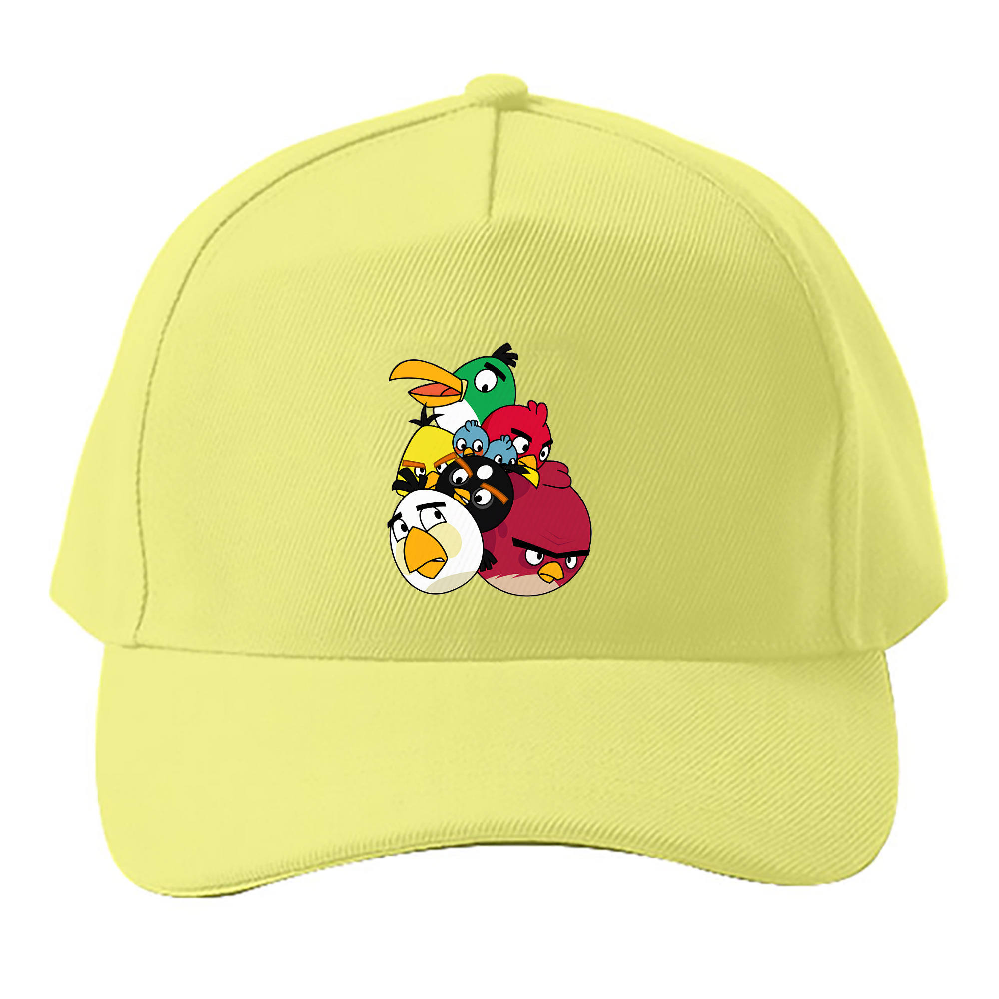 （画像用） Angry Birds アングリーバード ベースボールキャップ 綿100％ 男女兼用 帽子 スポーツ