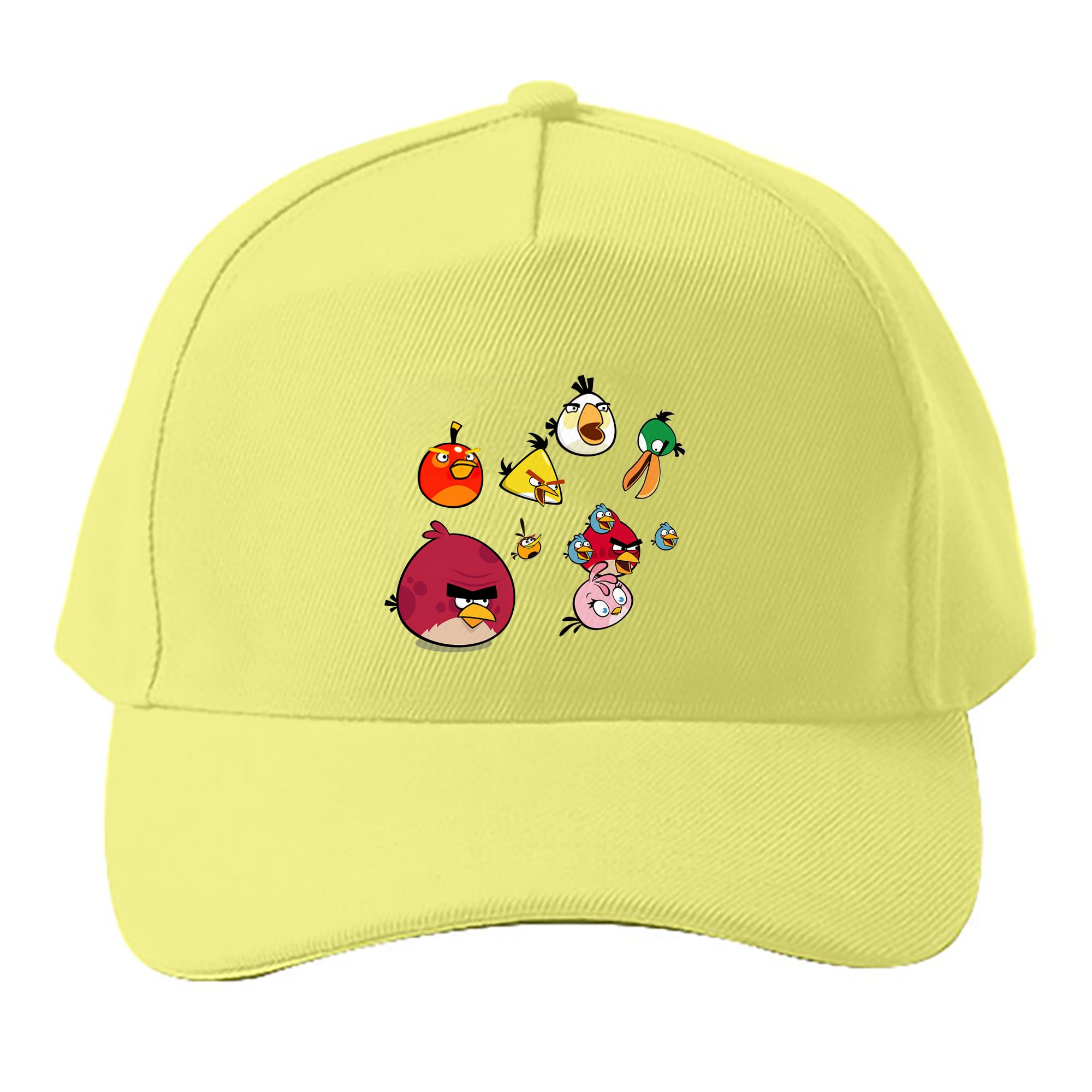 （画像用） Angry Birds アングリーバード ベースボールキャップ 綿100％ 男女兼用 帽子 スポーツ