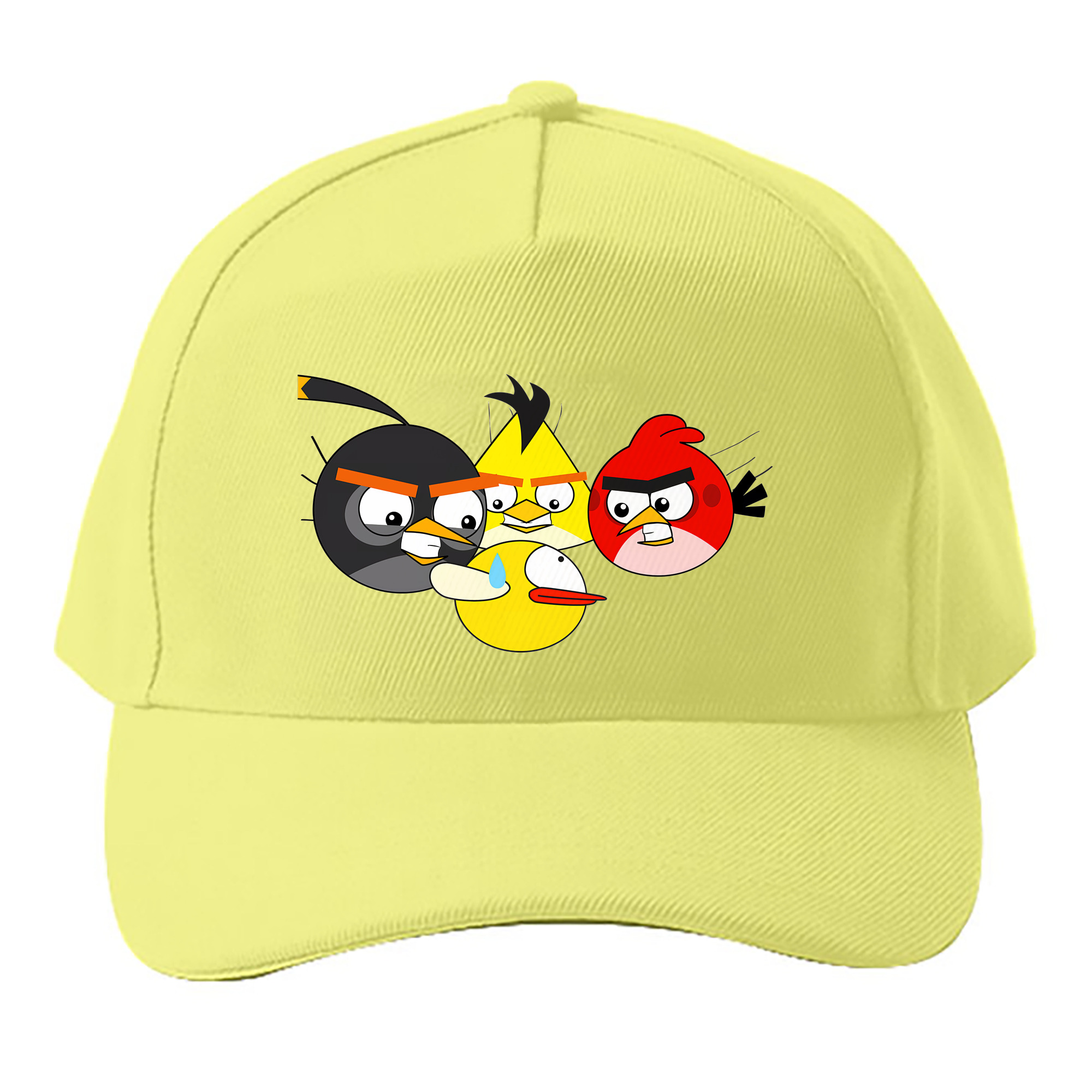 （画像用） Angry Birds アングリーバード ベースボールキャップ 綿100％ 男女兼用 帽子 スポーツ