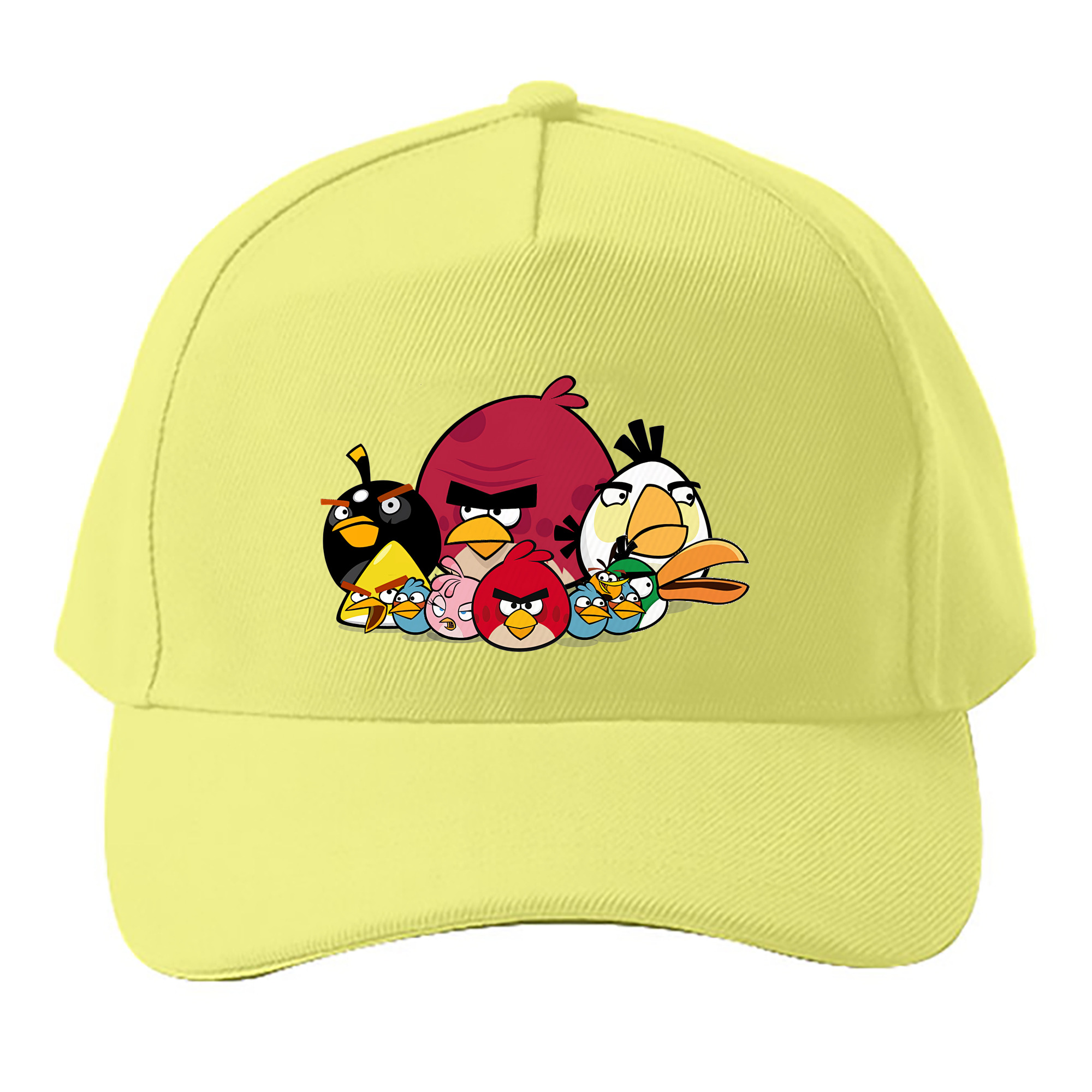 （画像用） Angry Birds アングリーバード ベースボールキャップ 綿100％ 男女兼用 帽子 スポーツ