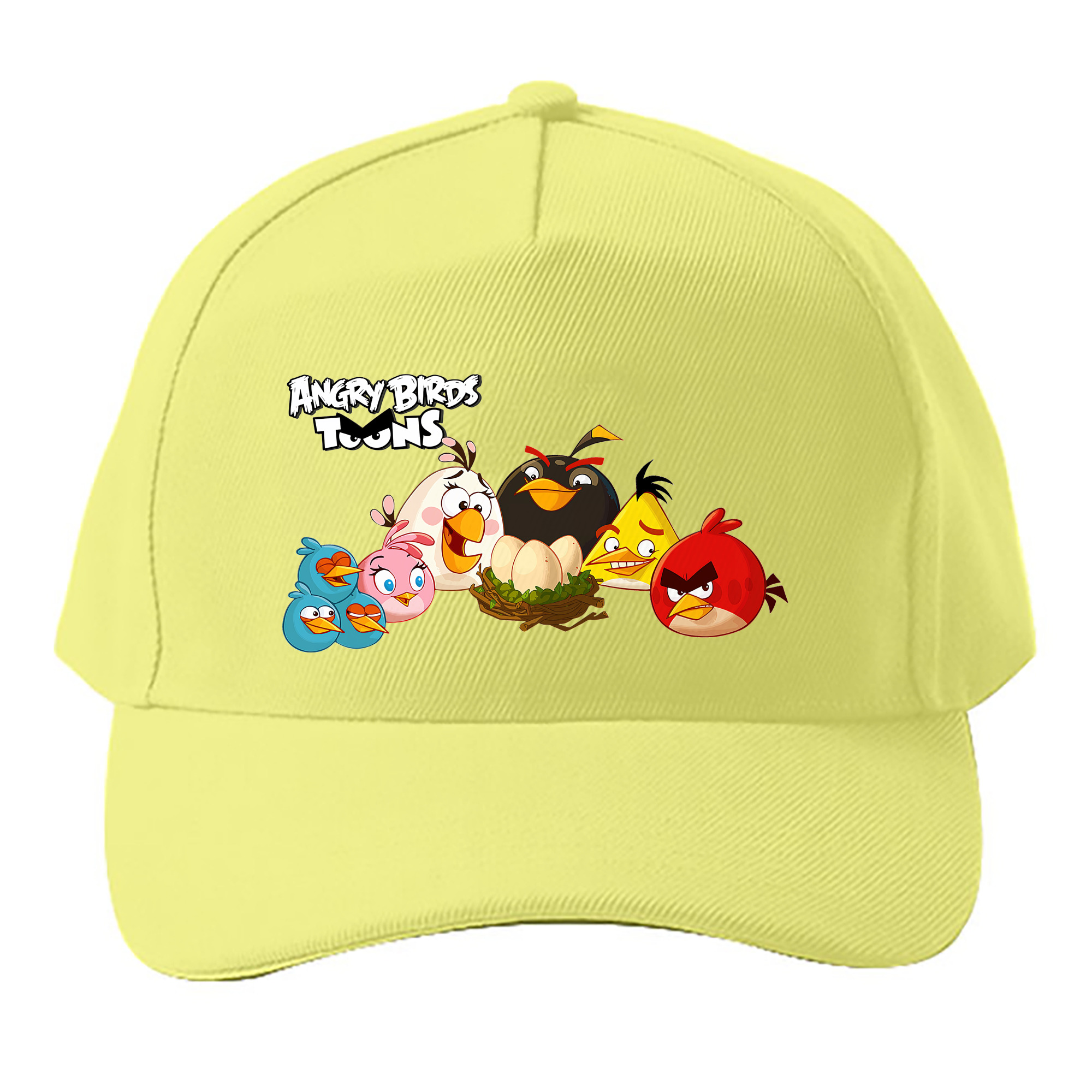 （画像用） Angry Birds アングリーバード ベースボールキャップ 綿100％ 男女兼用 帽子 スポーツ
