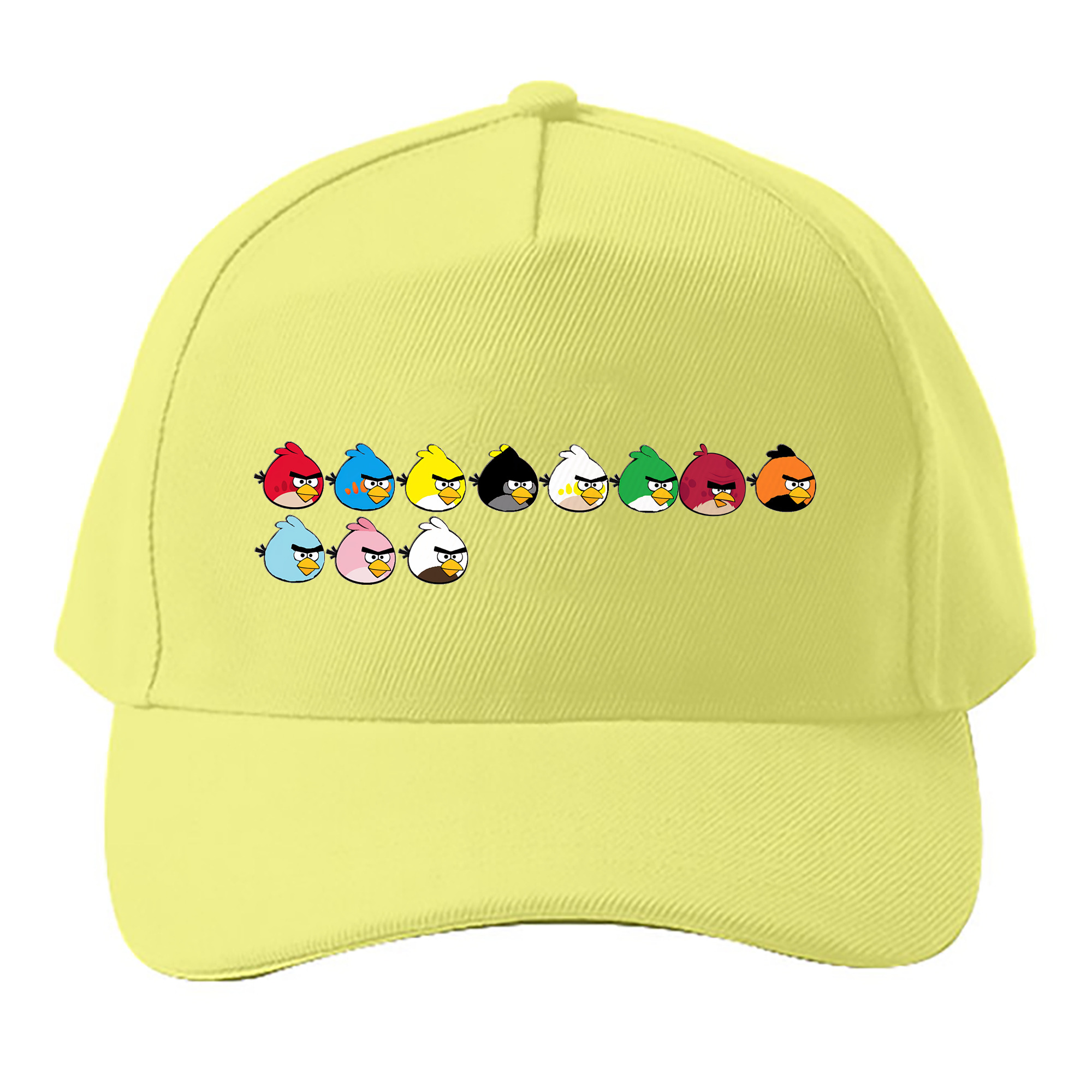 （画像用） Angry Birds アングリーバード ベースボールキャップ 綿100％ 男女兼用 帽子 スポーツ