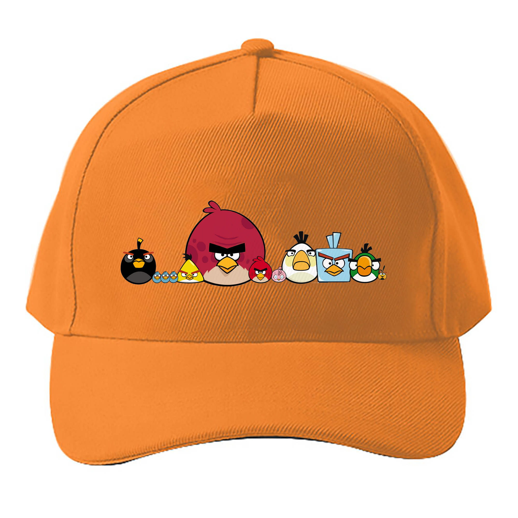 （画像用） Angry Birds アングリーバード ベースボールキャップ 綿100％ 男女兼用 帽子 スポーツ