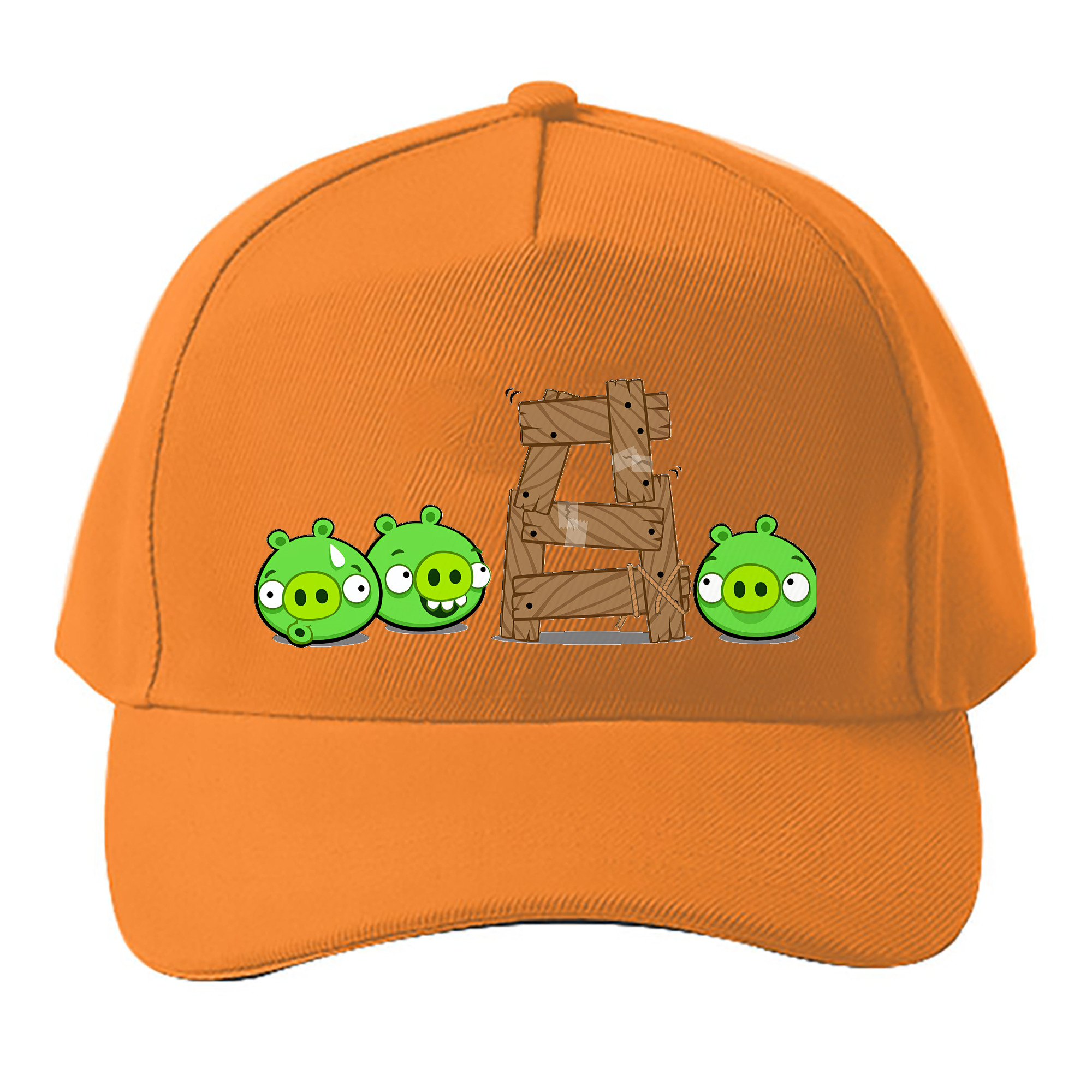（画像用） Angry Birds アングリーバード ベースボールキャップ 綿100％ 男女兼用 帽子 スポーツ