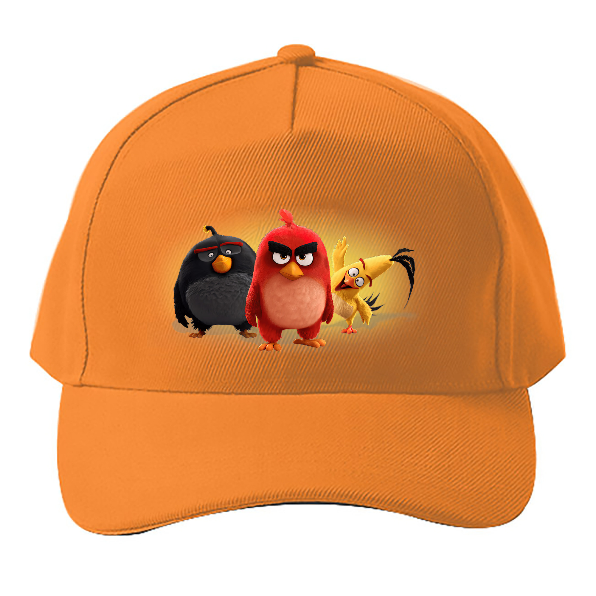 （画像用） Angry Birds アングリーバード ベースボールキャップ 綿100％ 男女兼用 帽子 スポーツ