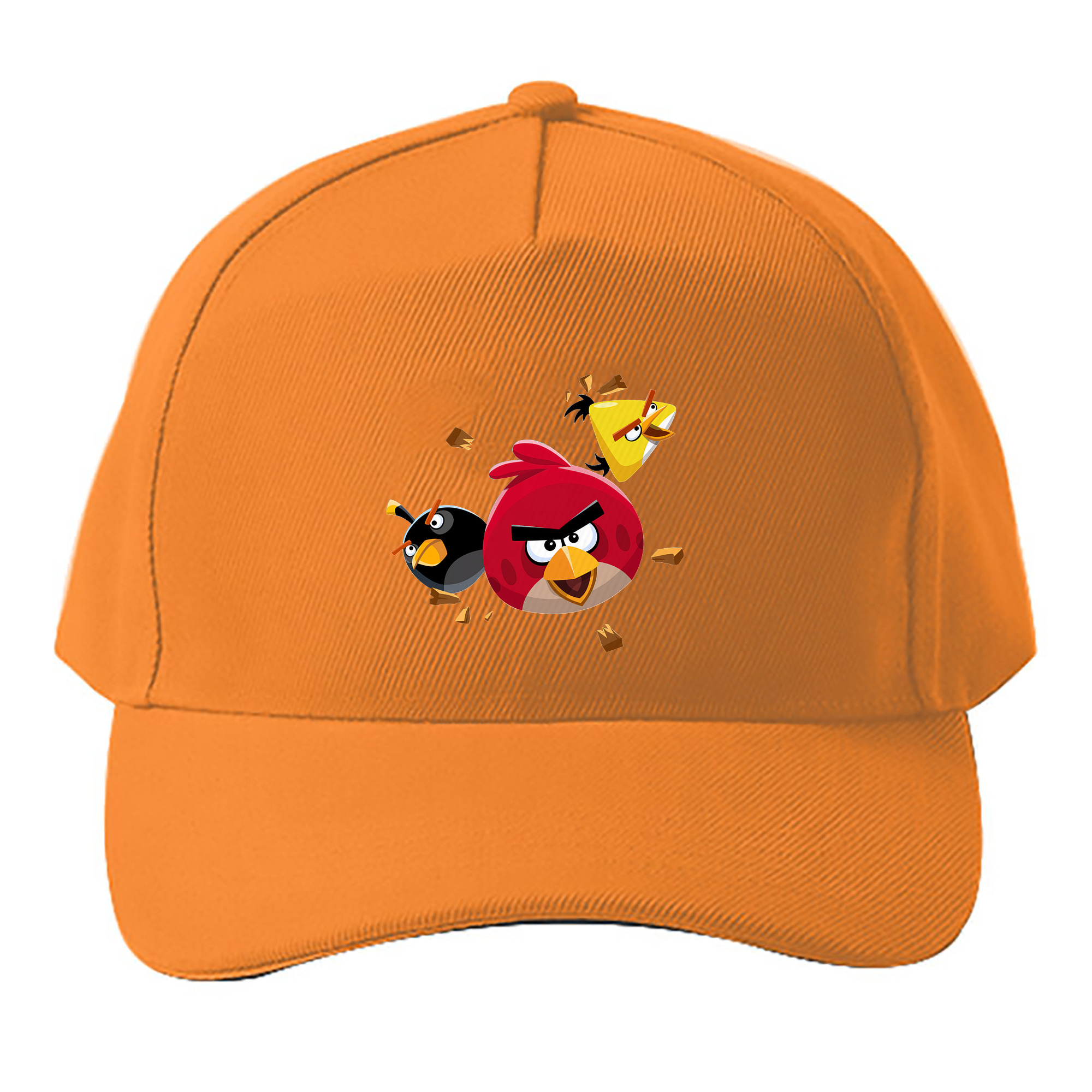 （画像用） Angry Birds アングリーバード ベースボールキャップ 綿100％ 男女兼用 帽子 スポーツ