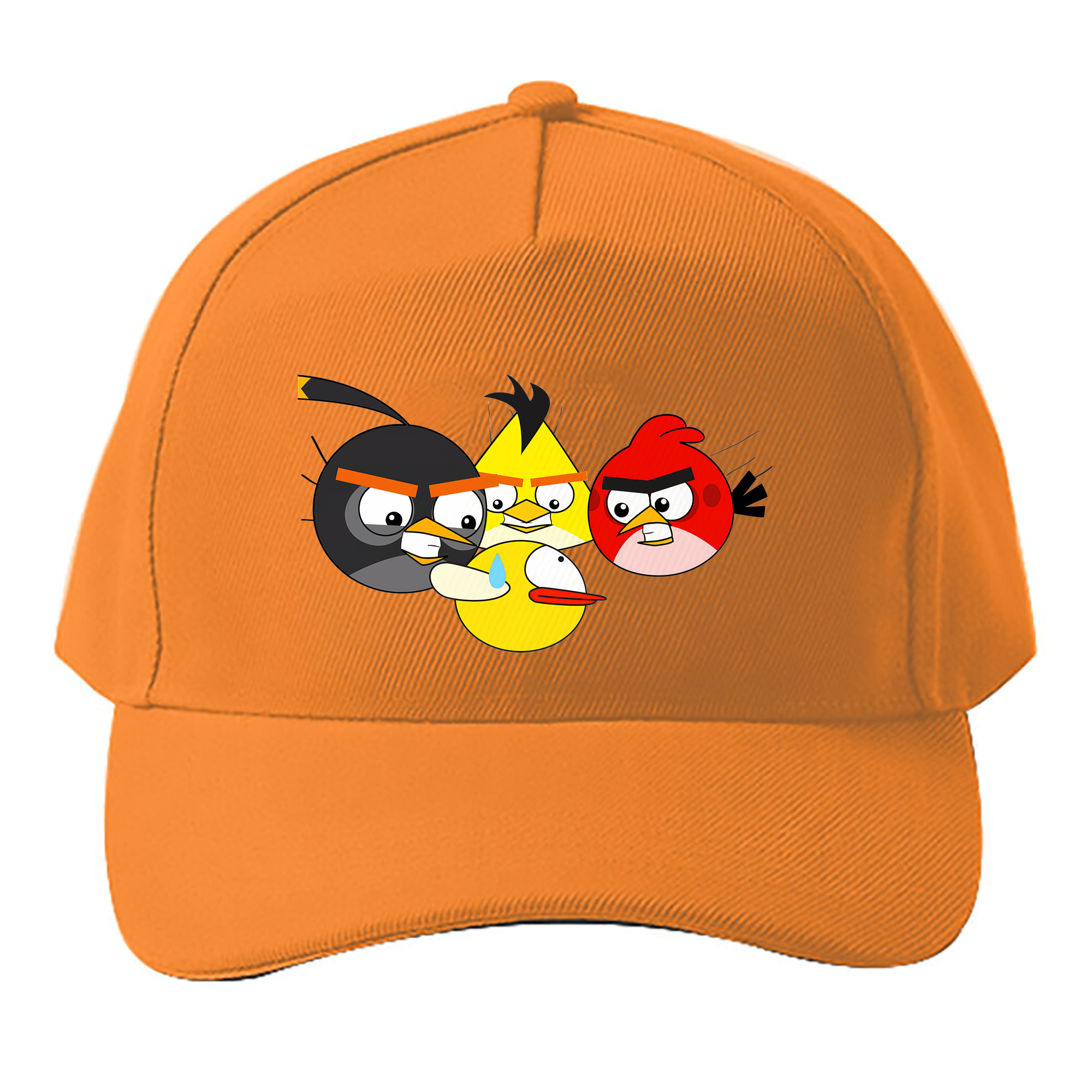 （画像用） Angry Birds アングリーバード ベースボールキャップ 綿100％ 男女兼用 帽子 スポーツ