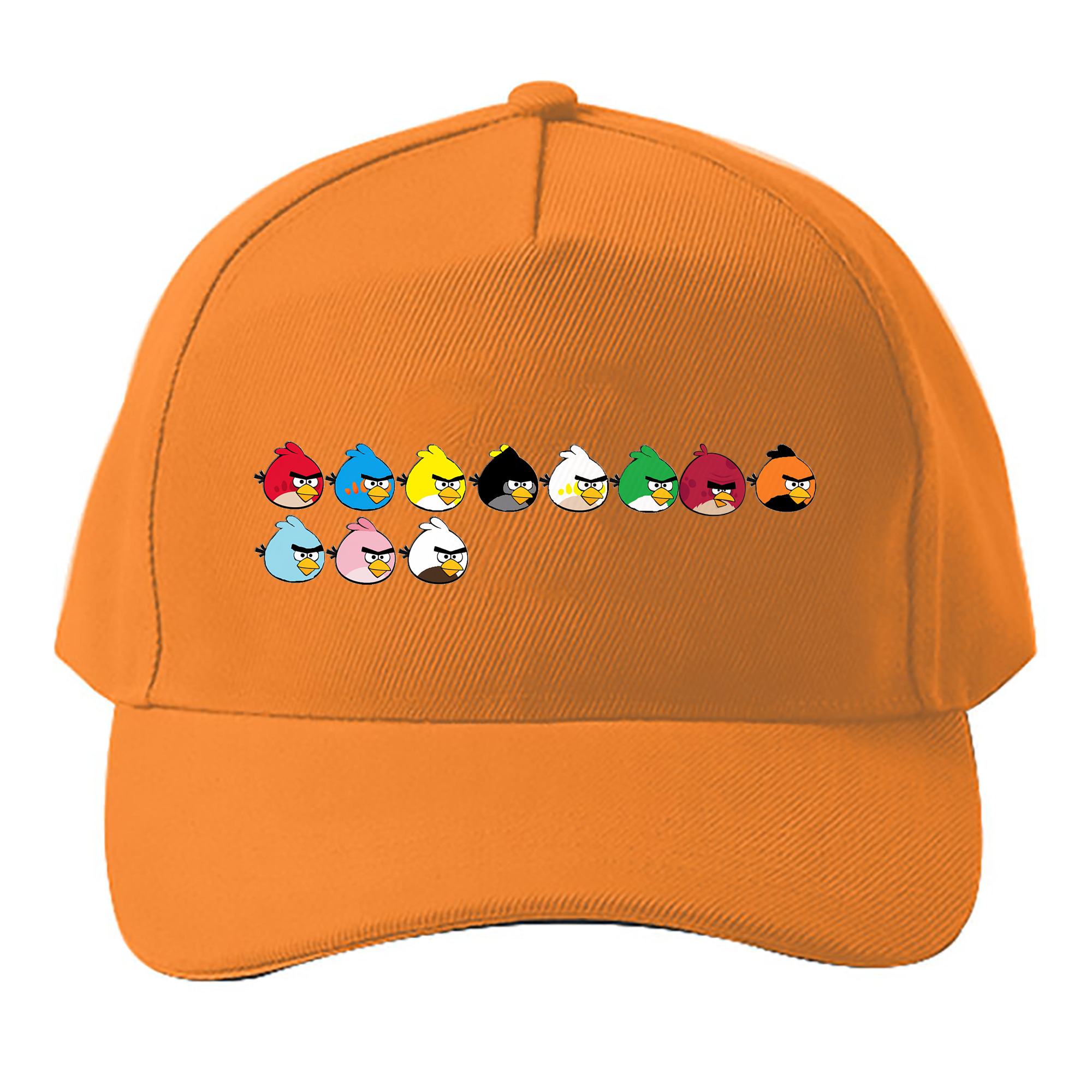 （画像用） Angry Birds アングリーバード ベースボールキャップ 綿100％ 男女兼用 帽子 スポーツ
