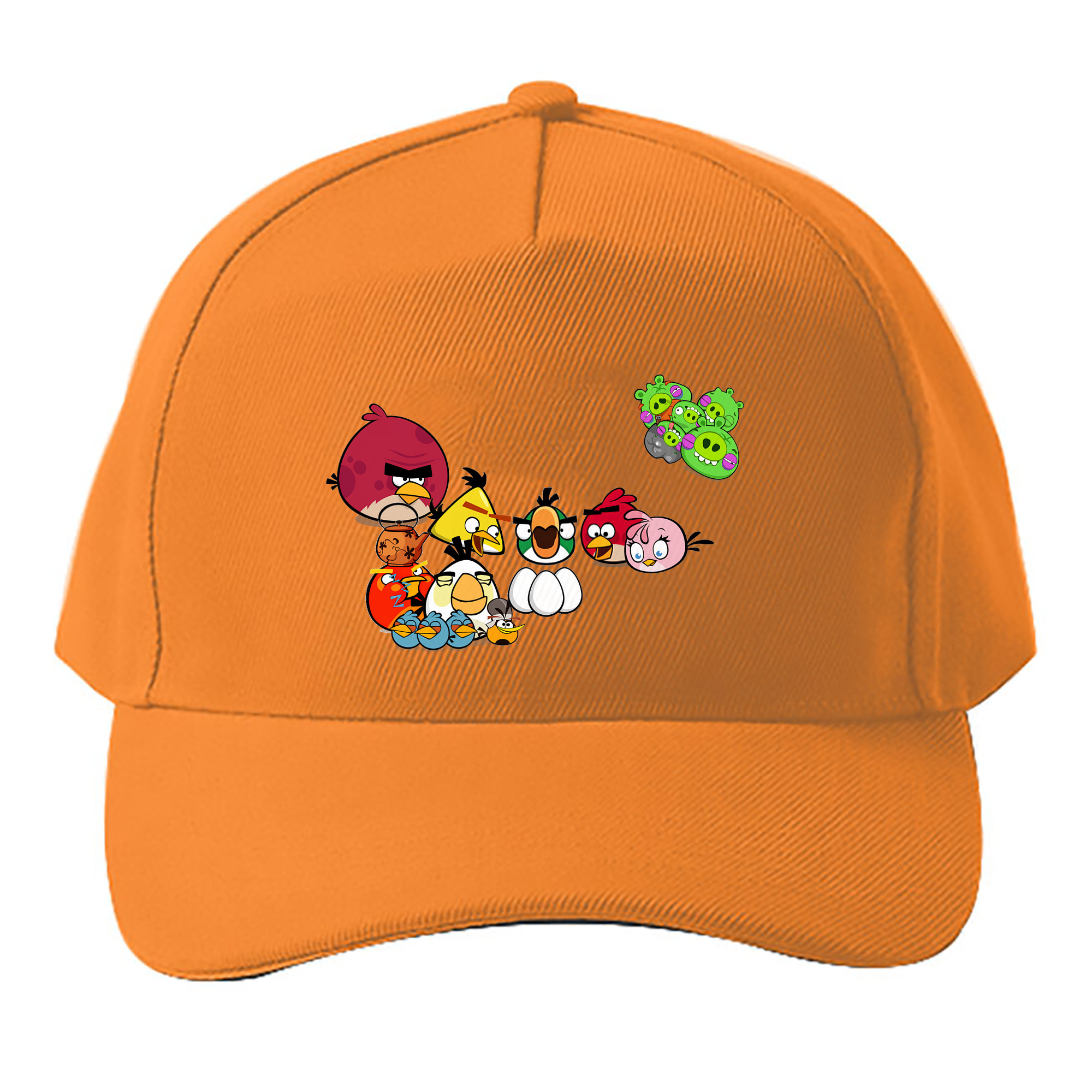 （画像用） Angry Birds アングリーバード ベースボールキャップ 綿100％ 男女兼用 帽子 スポーツ
