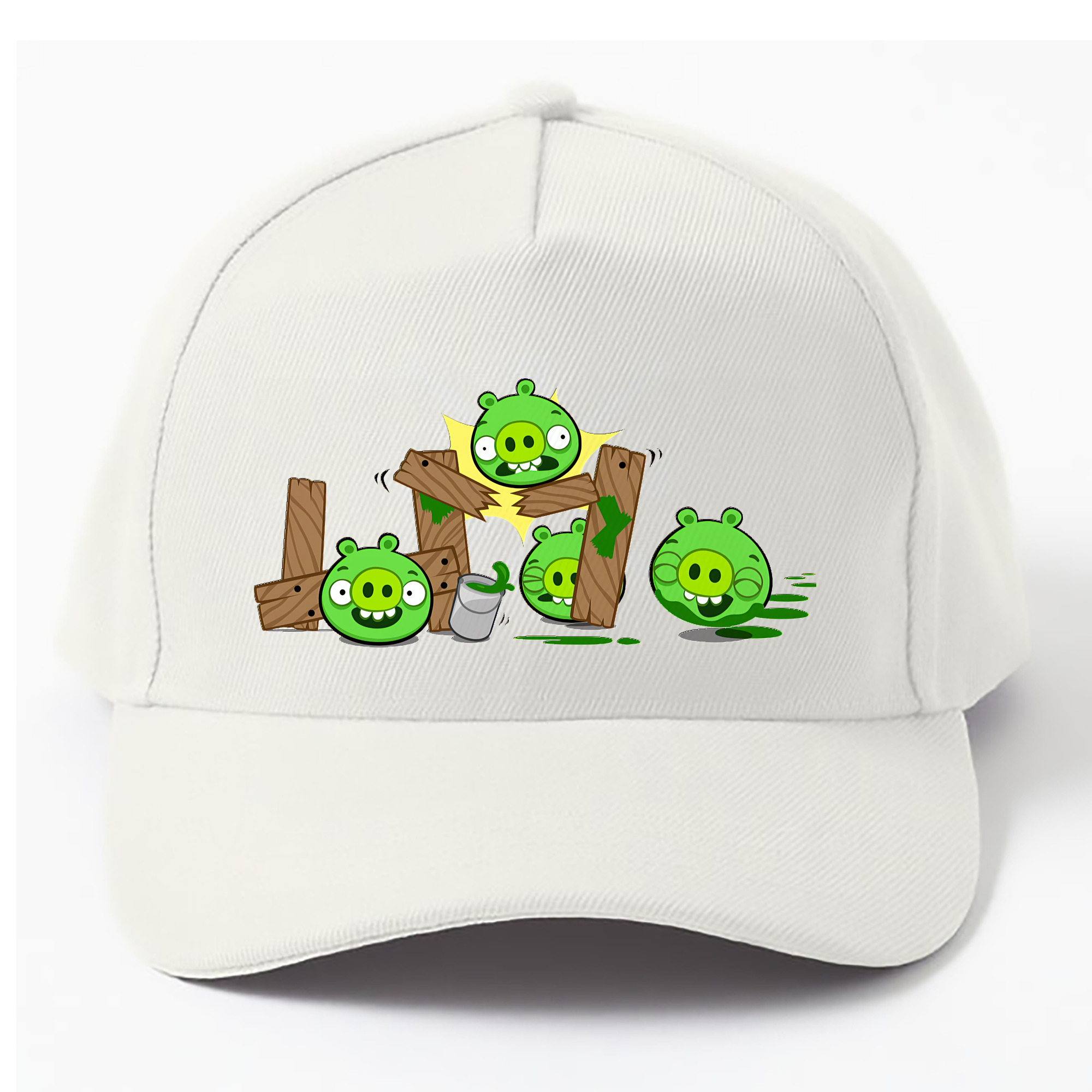 （画像用） Angry Birds アングリーバード ベースボールキャップ 綿100％ 男女兼用 帽子 スポーツ